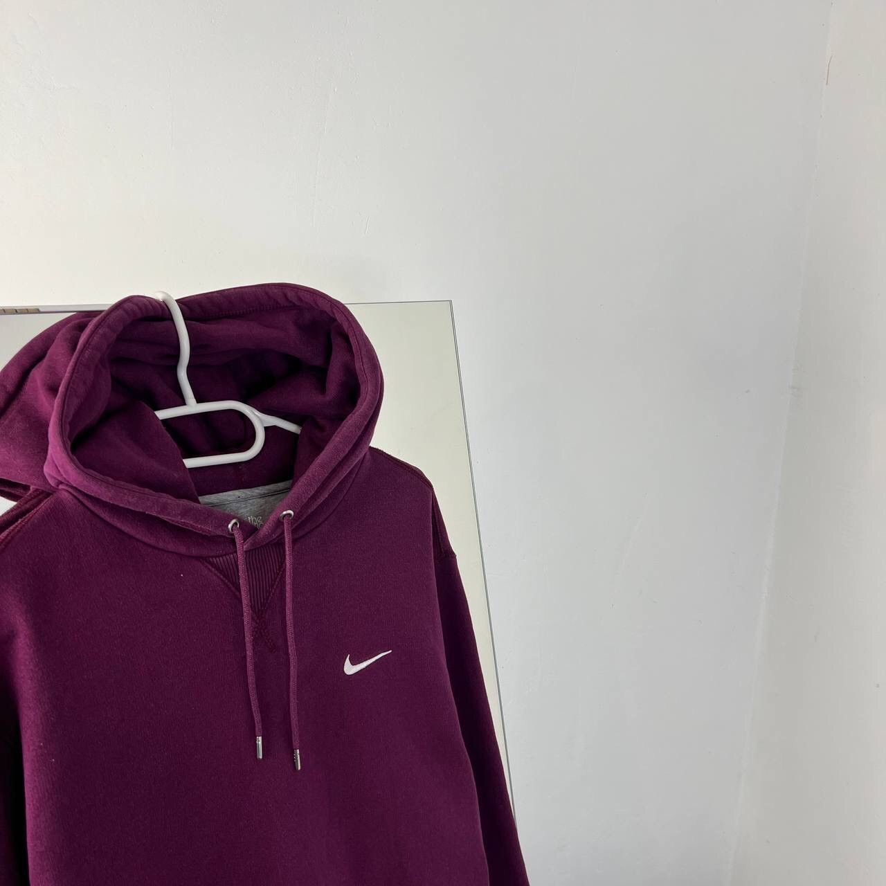 Vintage Mini Swoosh Nike Vintage Hoodie Y2K Style Oversized Baggy Size US L / EU 52-54 / 3 - 2 Thumbnail