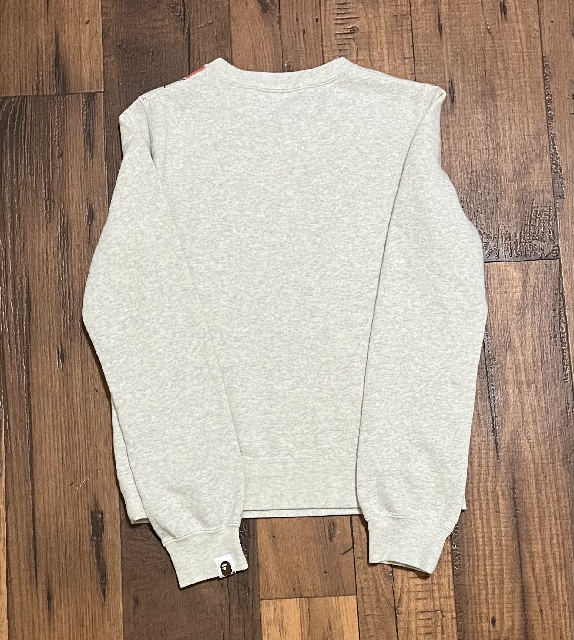 Bape Bape crew neck pullover sweatshirt Size XXS / US 00 / IT 34 - 2 Thumbnail