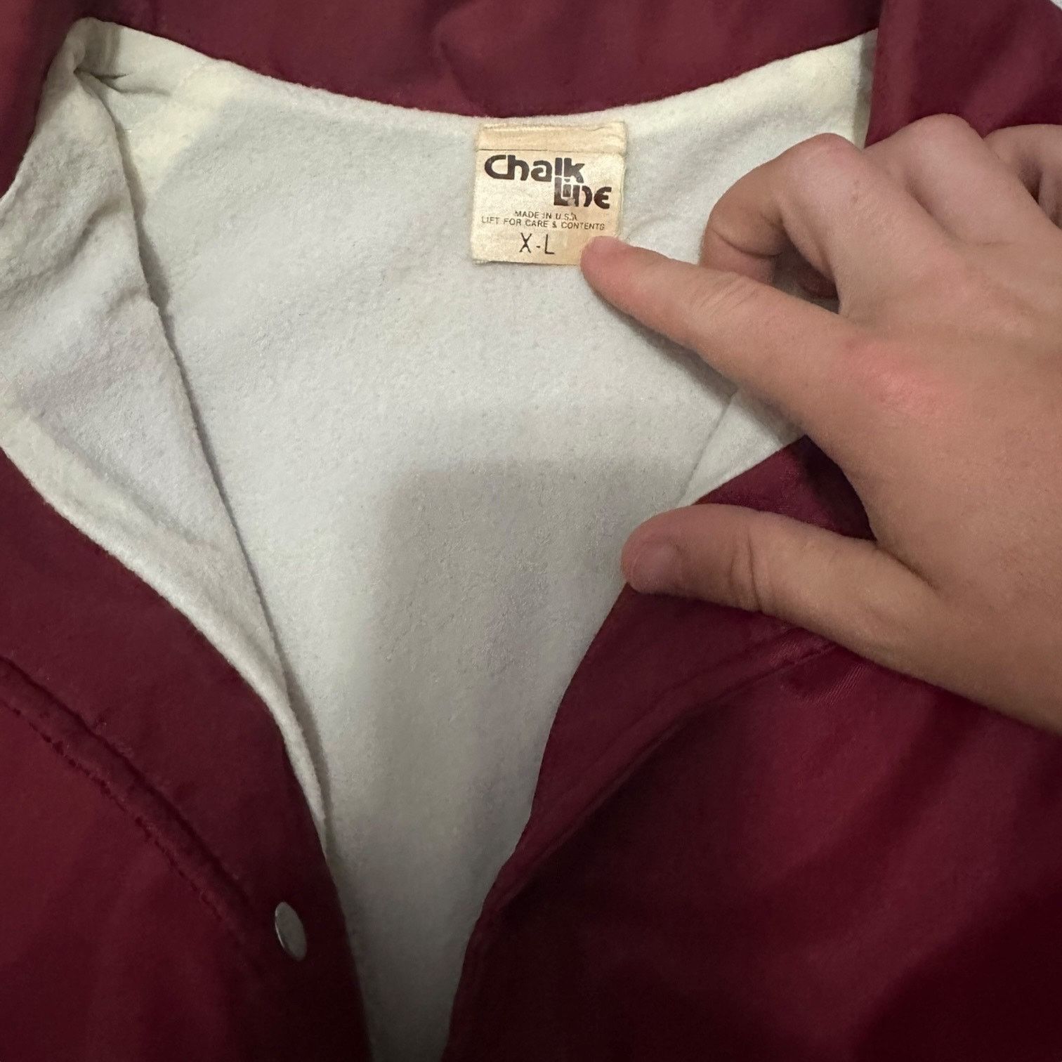 Chalk Line Vintage Mississippi state chalk line jacket 1980s Size US XL / EU 56 / 4 - 5 Thumbnail