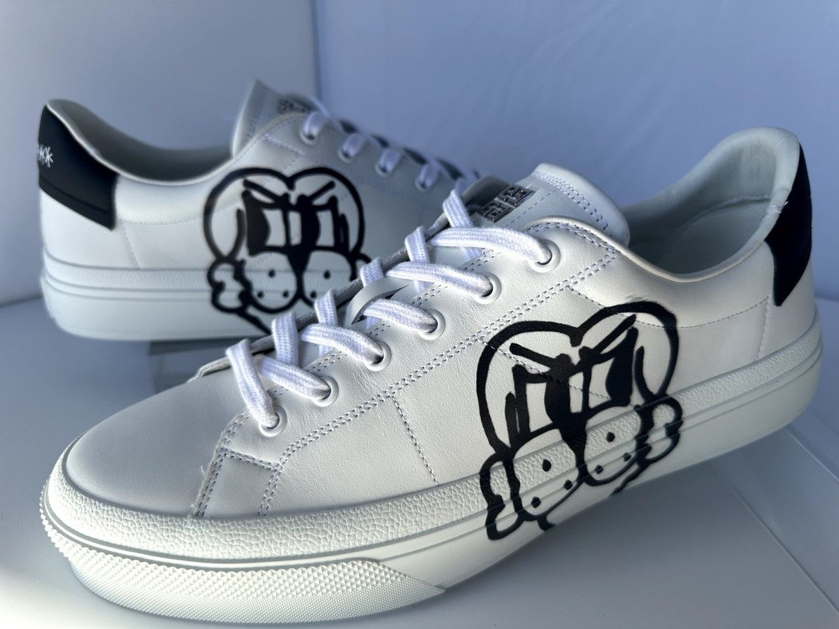 Chito × Givenchy Givenchy Chito Leather City Court Sneakers Size US 7 / EU 40 - 7 Thumbnail