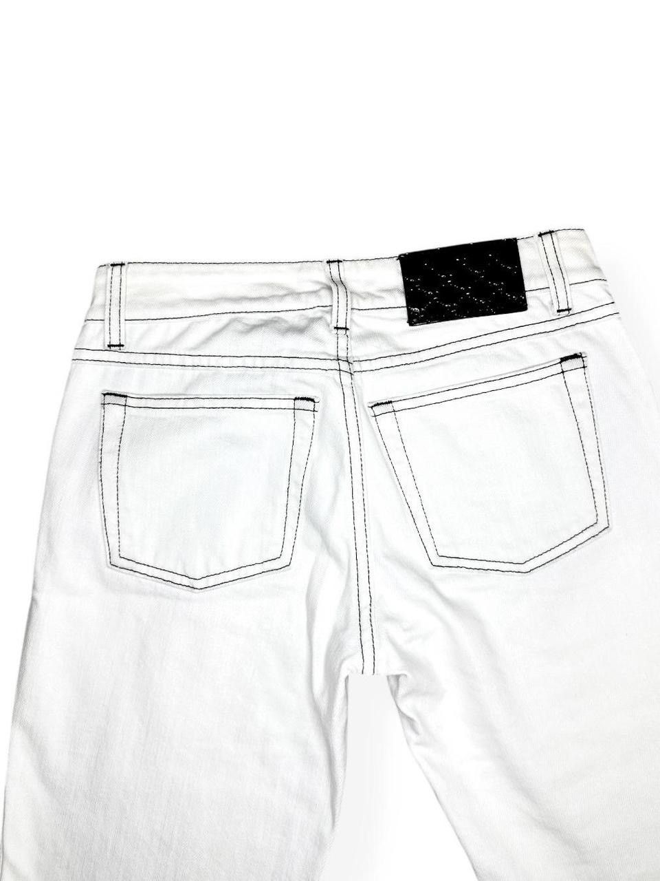 Gucci Vintage Gucci White Flared Pants Size 36" / US 14 / IT 50 - 4 Thumbnail