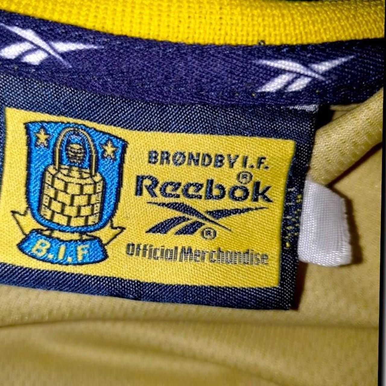 Reebok IF Brondby 1998 1999 2000 Hom trikot Maglia maillot Camiseta Size US XL / EU 56 / 4 - 2 Thumbnail
