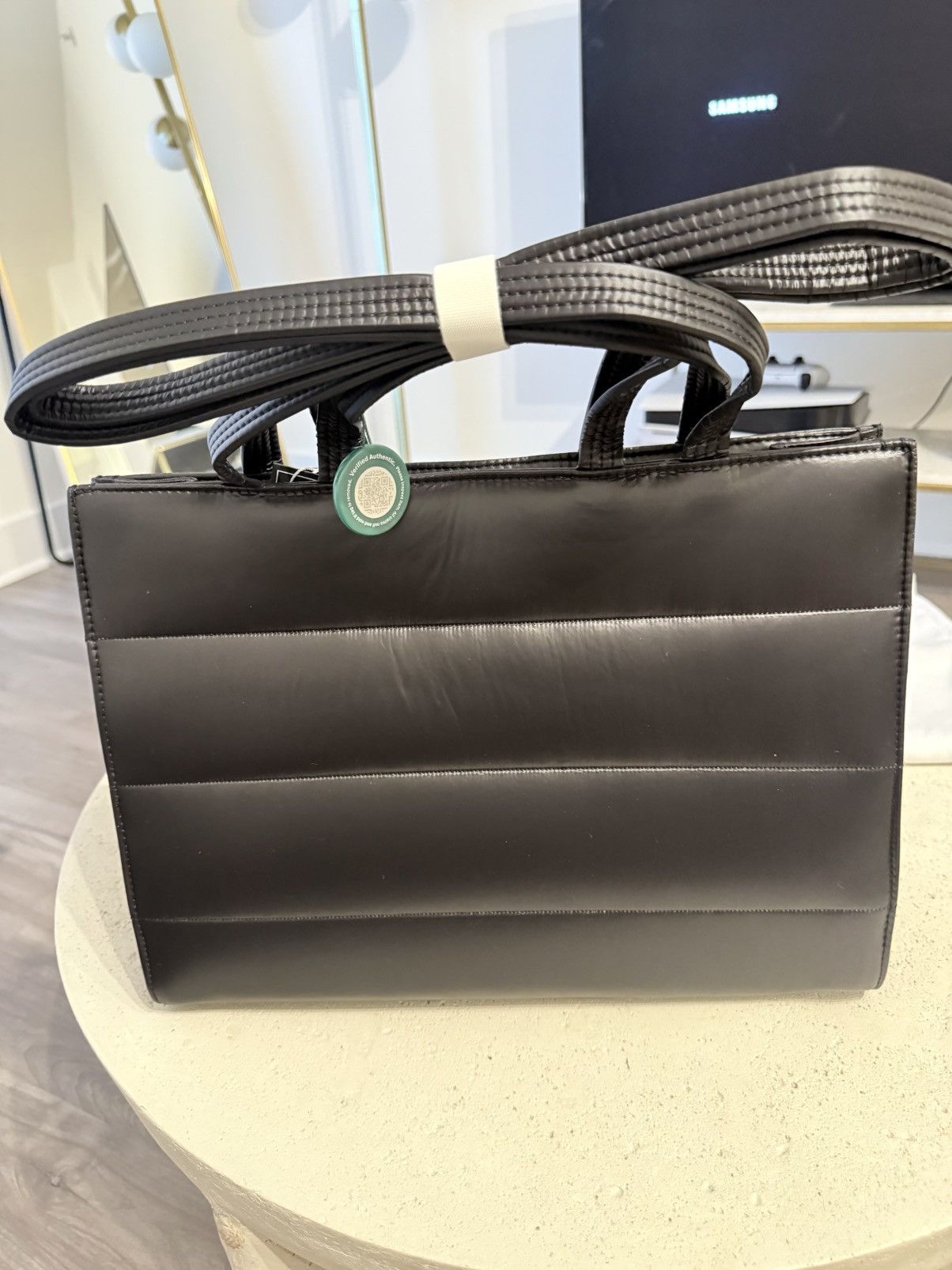 Telfar Telfar Medium Puff Shopper | Black Size ONE SIZE - 2 Thumbnail