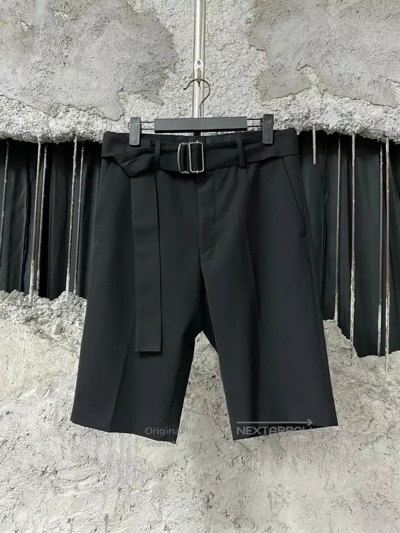 Dries Van Noten Dries Van Noten black shorts Size US 30 / EU 46 - 1 Thumbnail