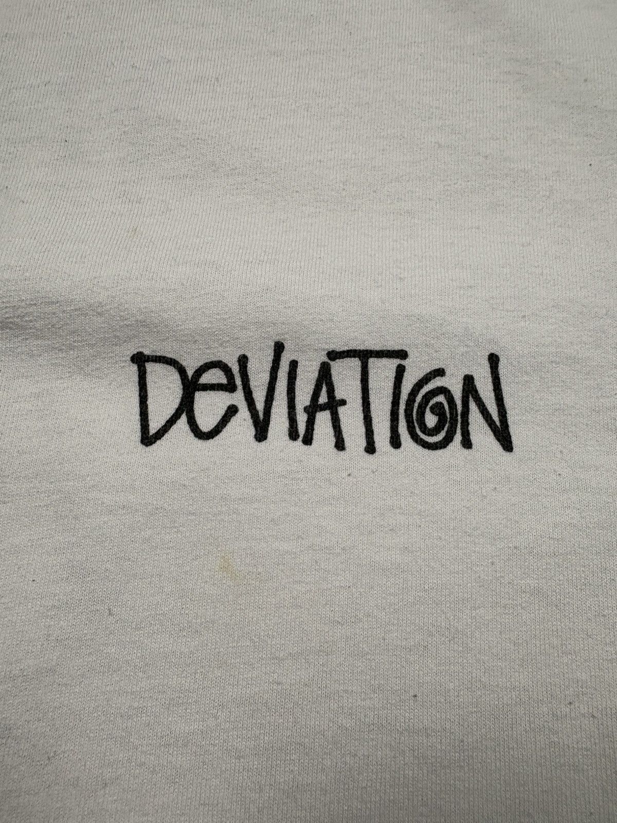 Stussy Stussy X Deviations Anniversary White Tee Minimal Streetwear Size US S / EU 44-46 / 1 - 15 Thumbnail