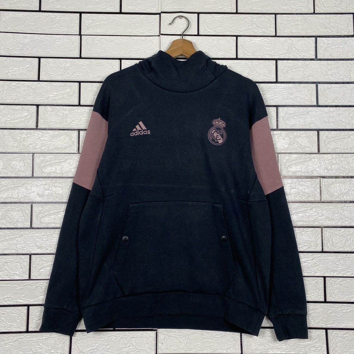 Adidas 📌Vintage Hoodie Adidas Real Madrid Football Club Size US L / EU 52-54 / 3 - 13 Thumbnail
