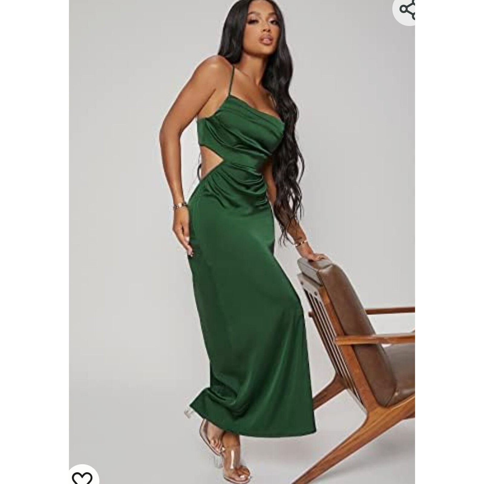 Shein Mint Green One-Side Cutout Bodycon Mini Dress  Size XS | Grailed