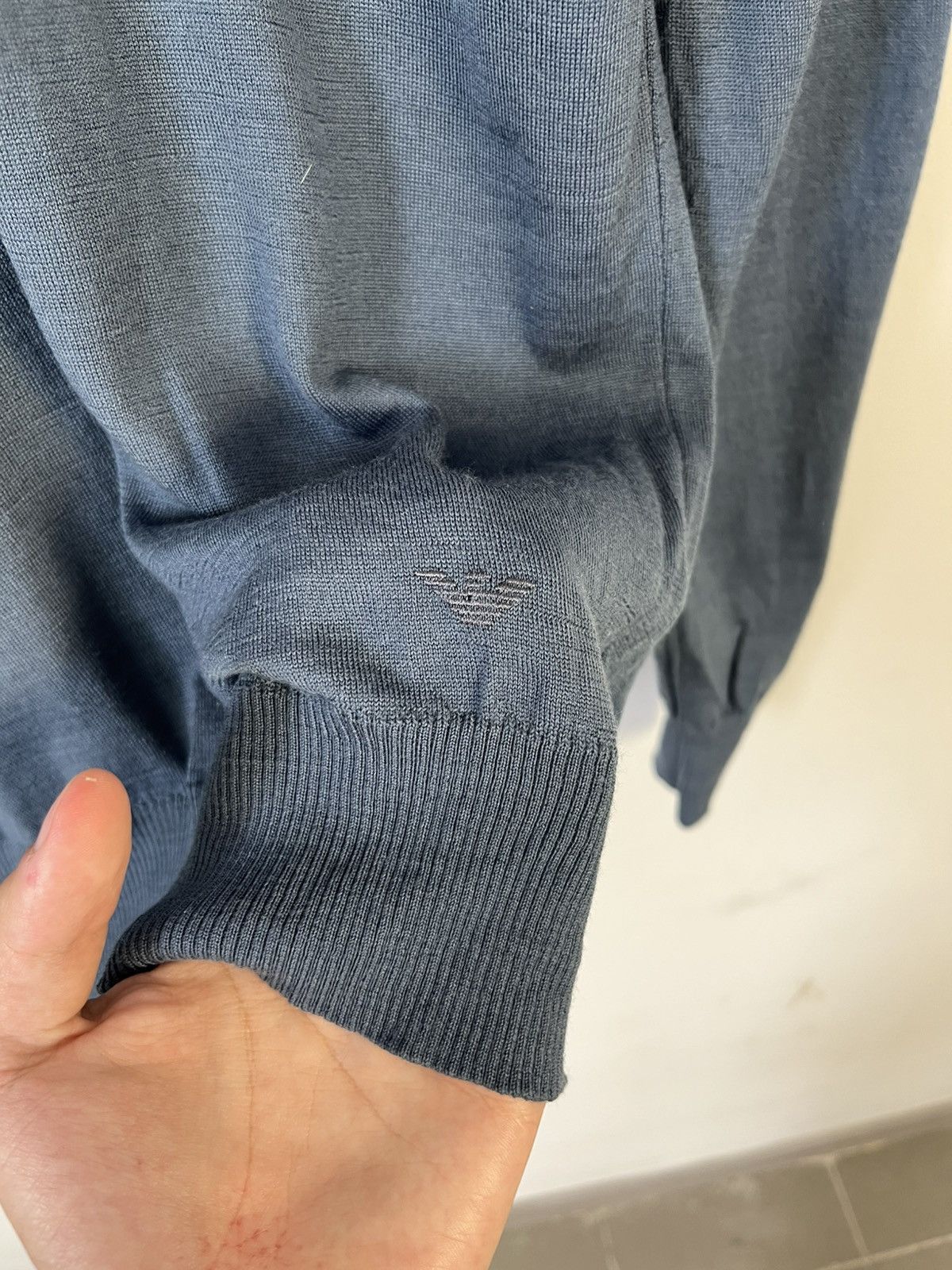Emporio Armani Emporio Armani Luxury Wool Jumper Sweater Made in Italy Size US M / EU 48-50 / 2 - 5 Thumbnail