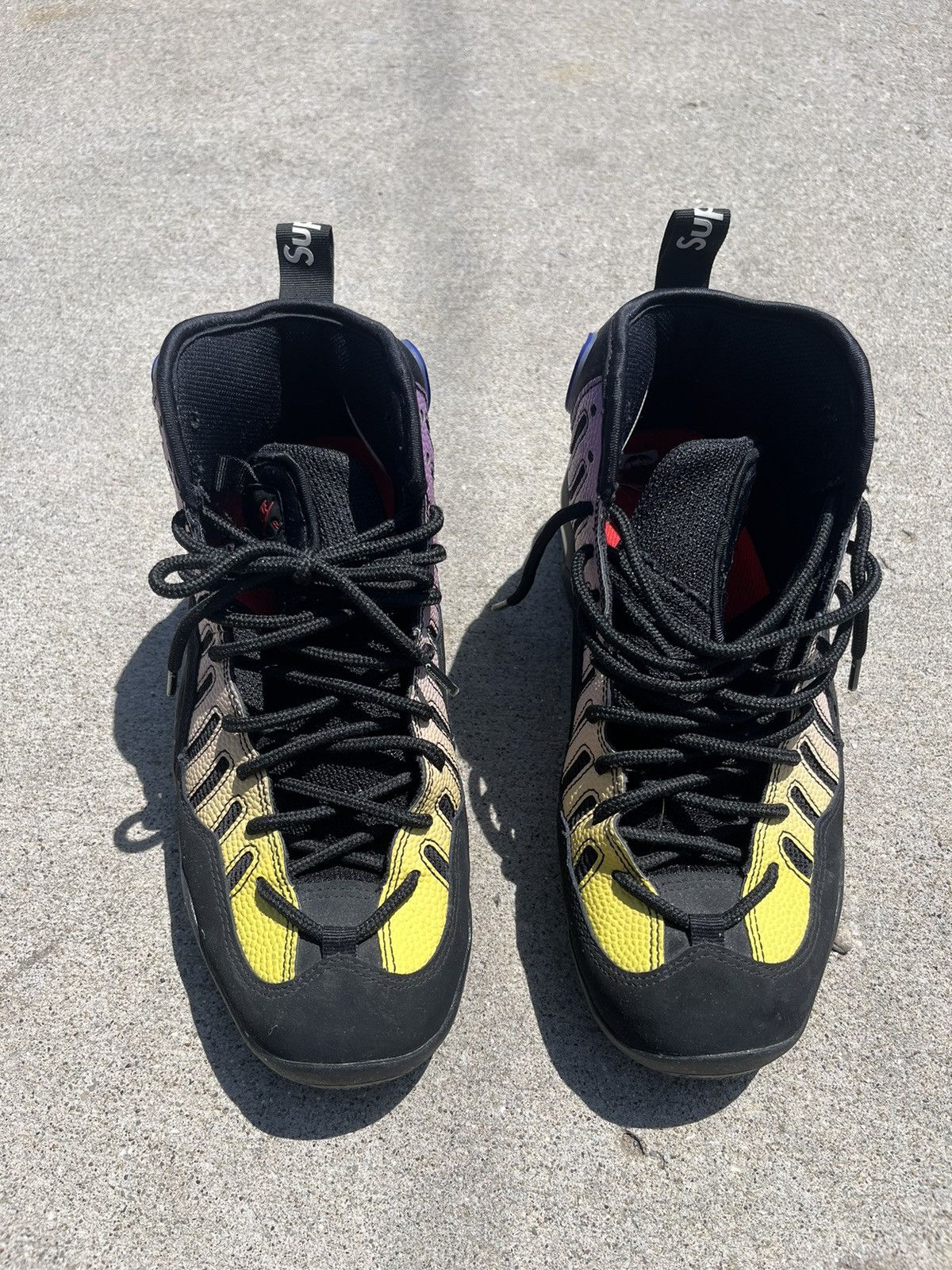Nike × Supreme Nike x Supreme Air Bakin SP "Black Gradient" Size US 8 / EU 41 - 2 Thumbnail