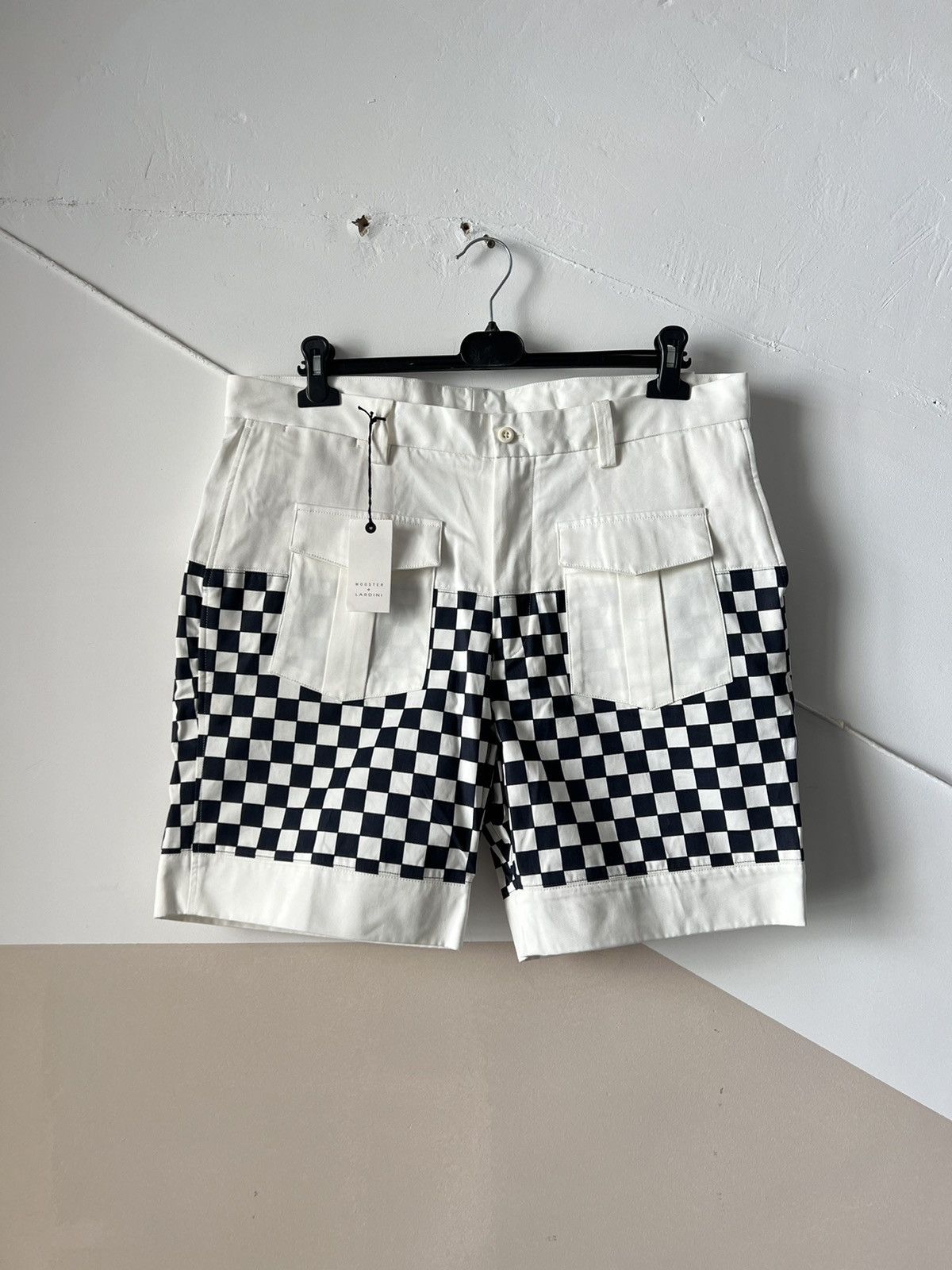 image of Nick Wooster Shorts in White, Men's (Size 36)