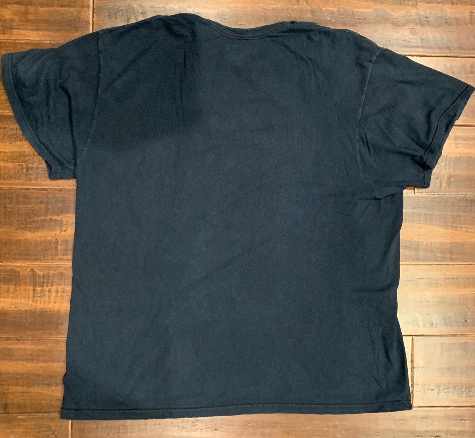 Fruit Of The Loom Men's 2XL Black 100% Cotton Fruit of the Loom T-Shirt Size US XXL / EU 58 / 5 - 2 Thumbnail