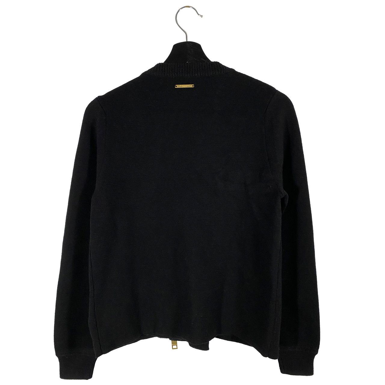 Burberry Burberry Brit Asymmetrical Biker knit sweater black Size S / US 4 / IT 40 - 2 Thumbnail
