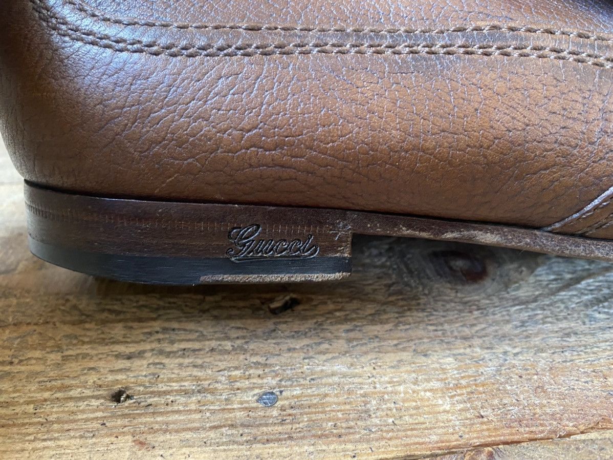 Gucci Gucci brown double monk strap brown leather shoes uk10,sz44 Size US 11 / EU 44 - 11 Thumbnail