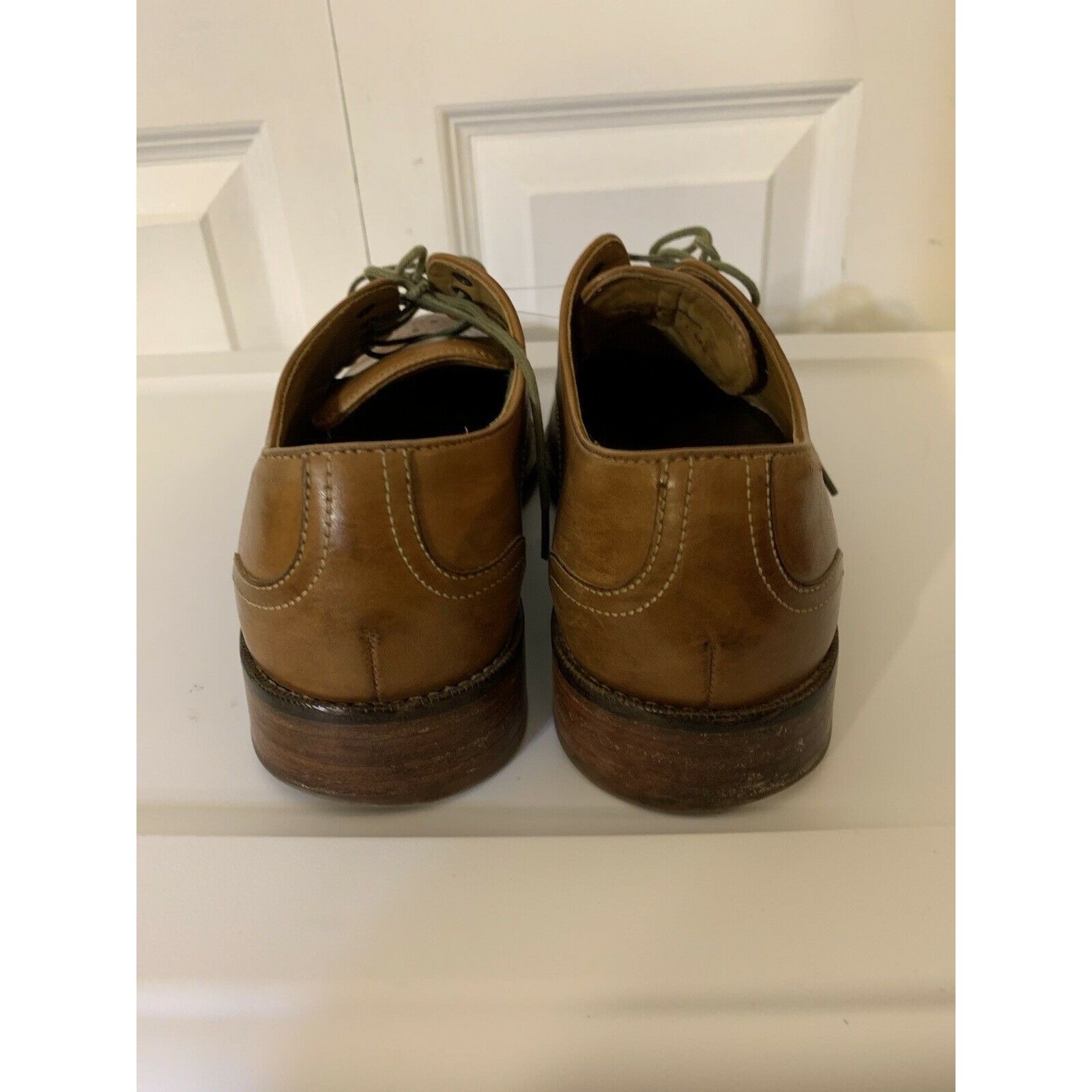 Joseph Abboud Joseph Abboud Oxfords Men’s Sz 9D Brown Leather Dress Shoes Size US 9 / EU 42 - 5 Thumbnail