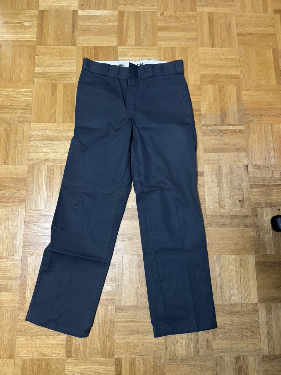 Dickies Grey Dickies Original 874 Pants Size US 30 / EU 46 - 1 Thumbnail