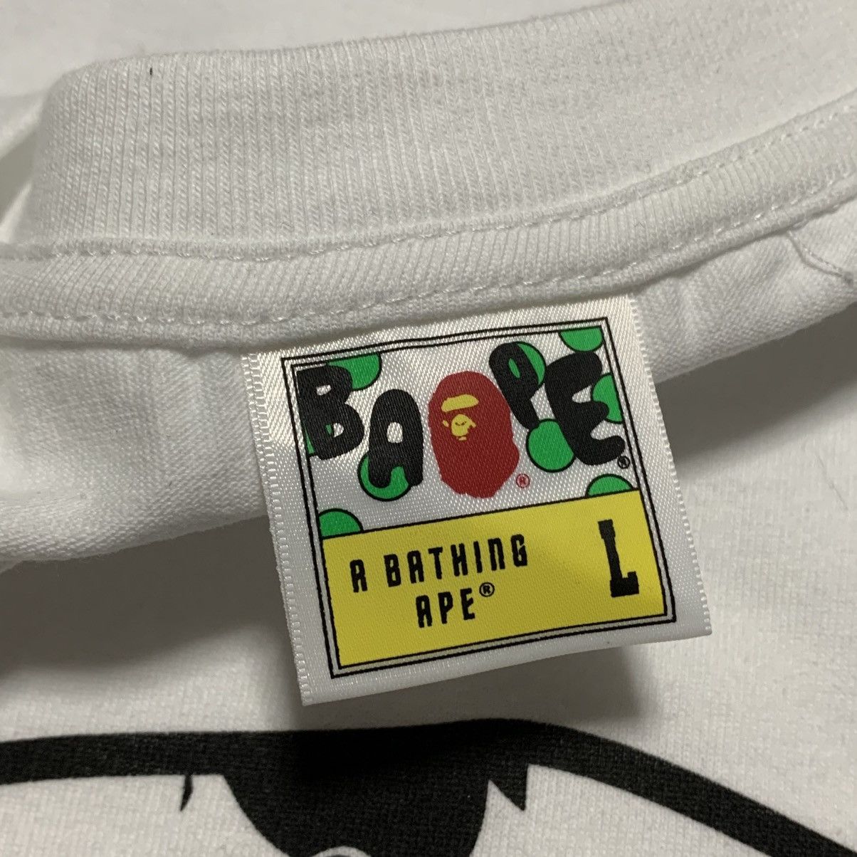 Bape Bape Large Big Ape Head Camo White Tee A Bathing Ape Size US L / EU 52-54 / 3 - 4 Thumbnail