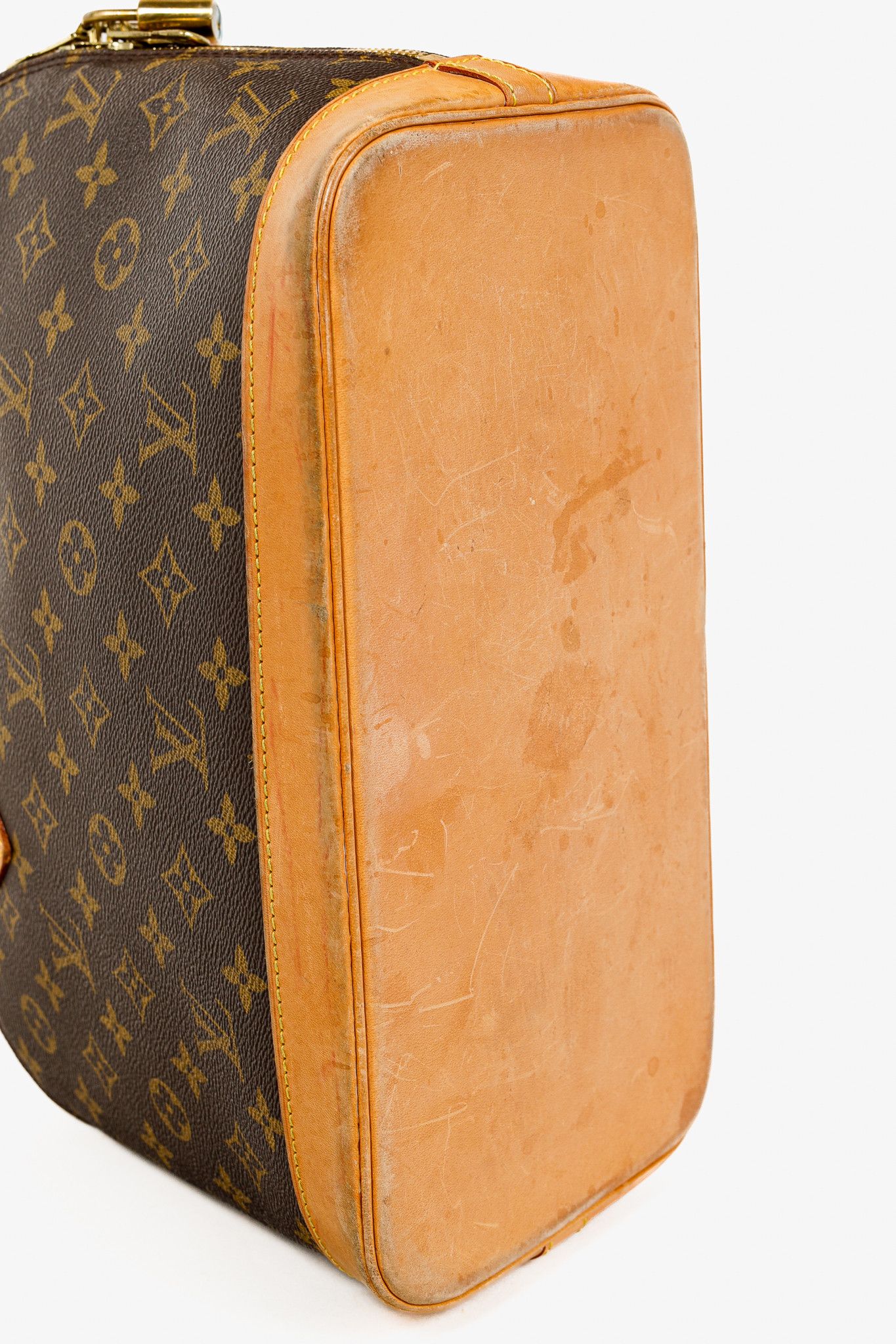 Louis Vuitton Louis Vuitton Vintage Alma Brown Monogram Handbag Size ONE SIZE - 5 Thumbnail