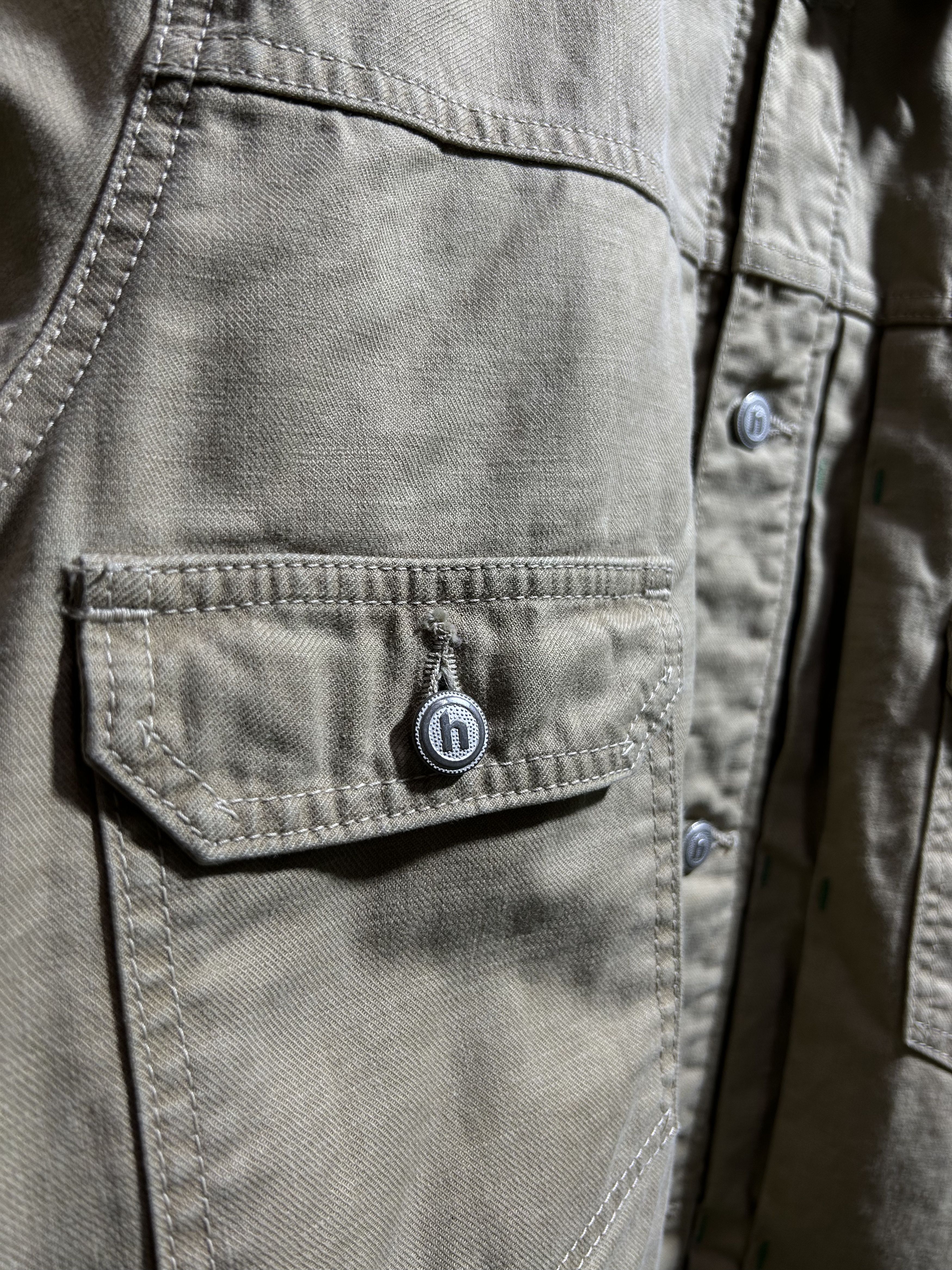 HIDDEN Hidden NY Type 2 Khaki Jacket Size US L / EU 52-54 / 3 - 2 Thumbnail