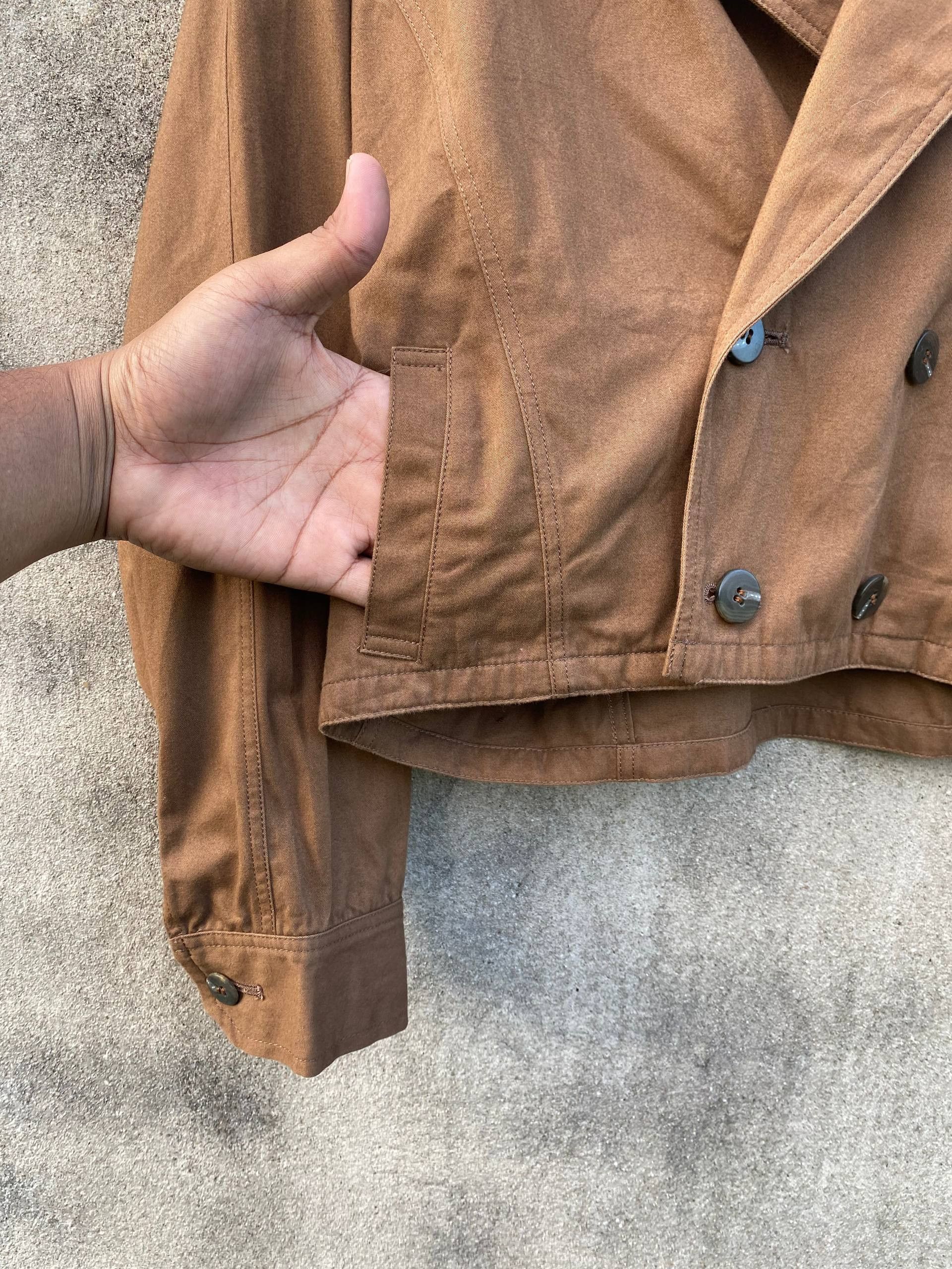 Enrico Coveri Vintage Enrico Coveri Hooded Crop Jacket Size M / US 6-8 / IT 42-44 - 4 Thumbnail