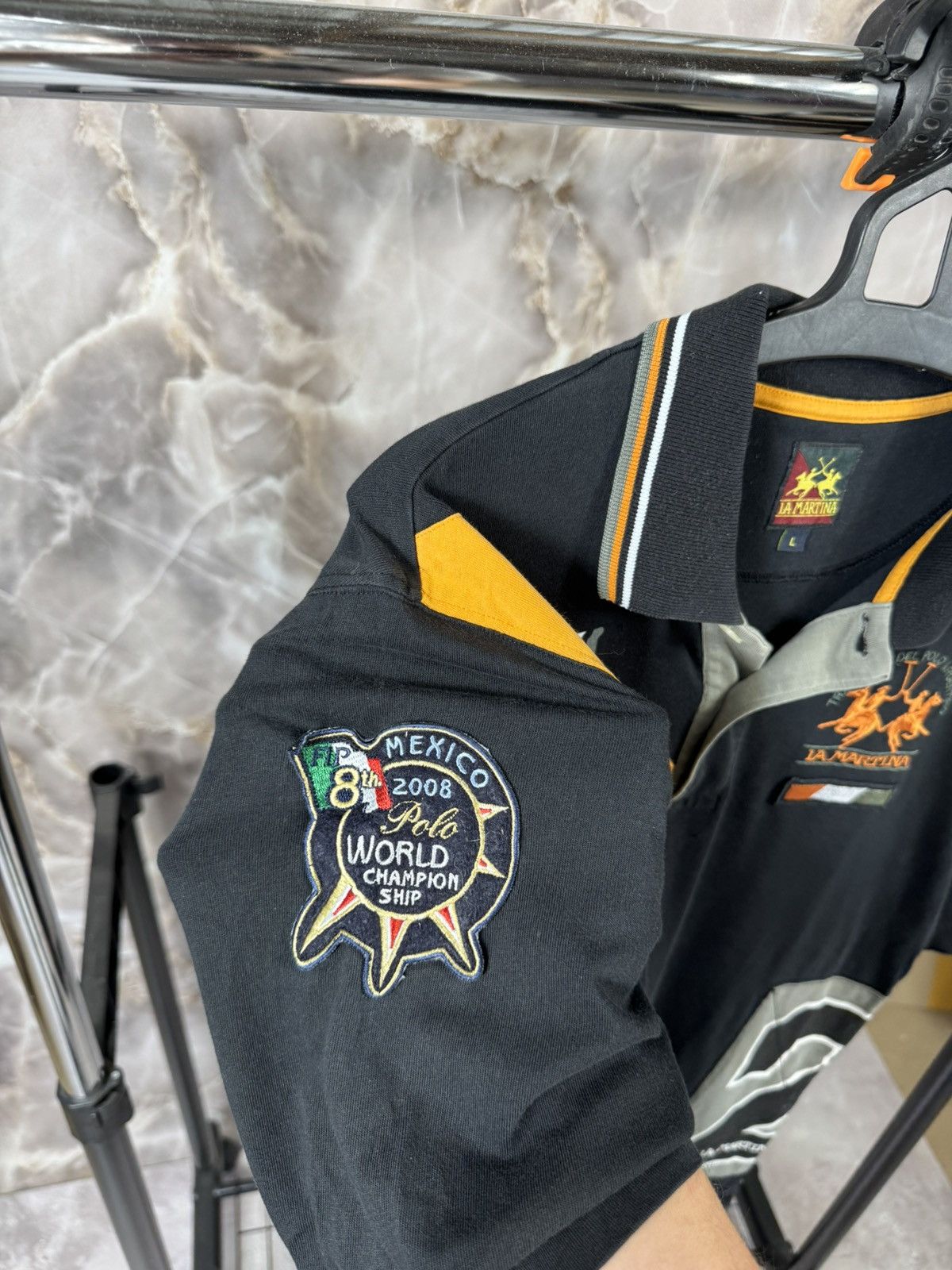 Vintage Vintage La Martina India Polo World Champion Ralph Lauren Size US L / EU 52-54 / 3 - 5 Thumbnail