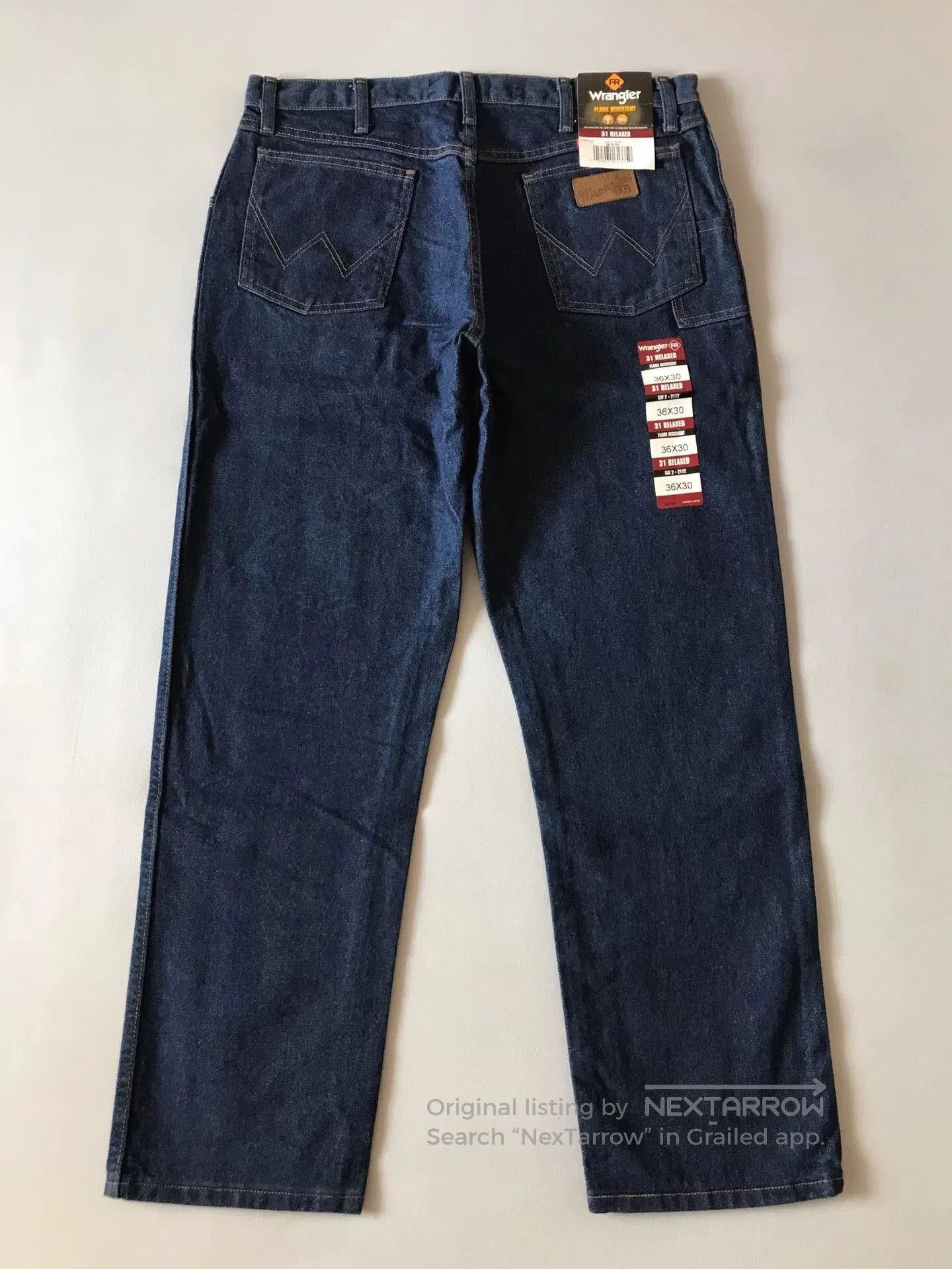 Wrangler Wrangler FR31MWZ Flame Resistant Jeans. Size US 36 / EU 52 - 3 Thumbnail