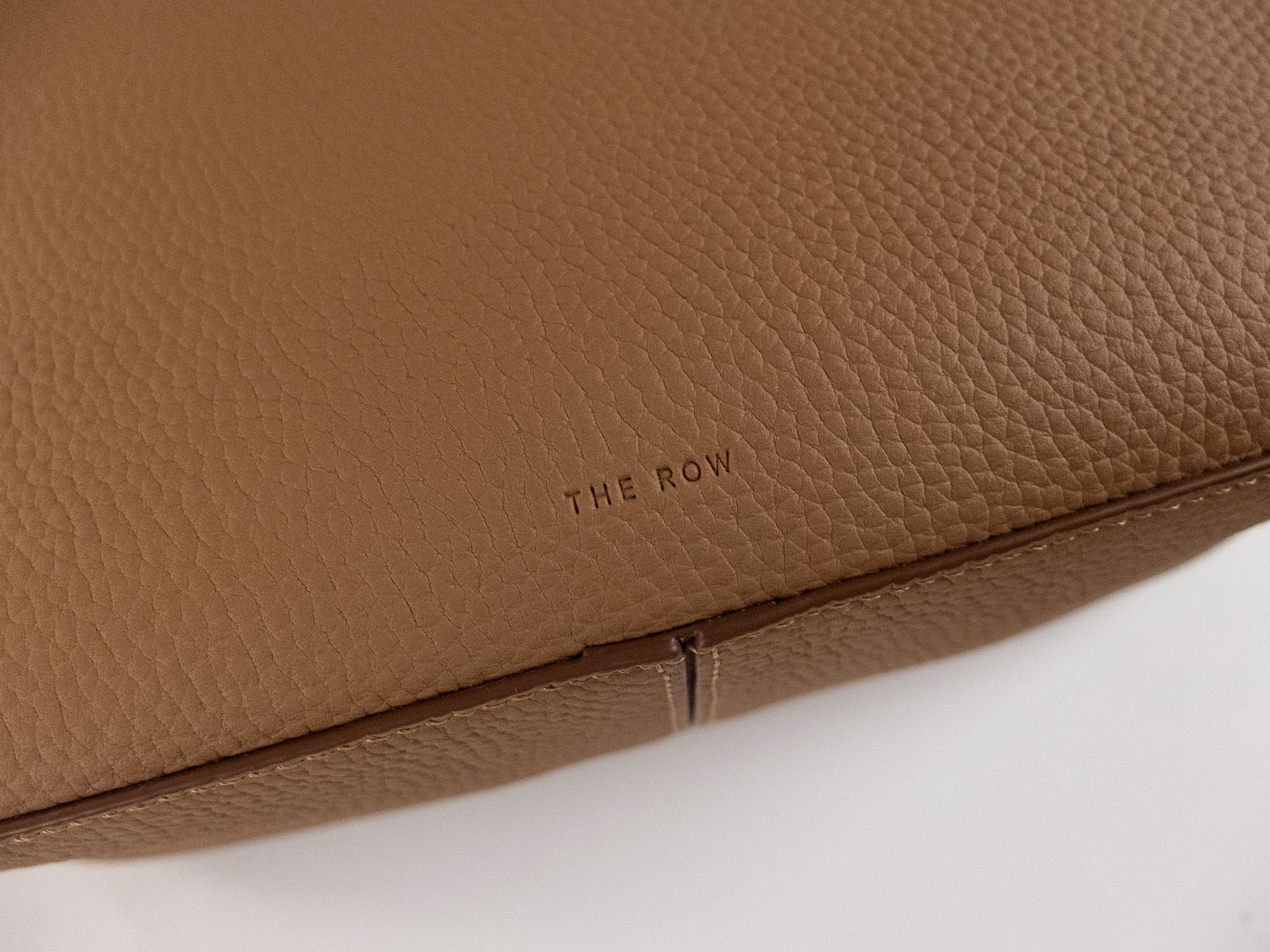 The Row THE ROW Small Day Luxe sandpit brown leather bag handbag q Size ONE SIZE - 3 Thumbnail