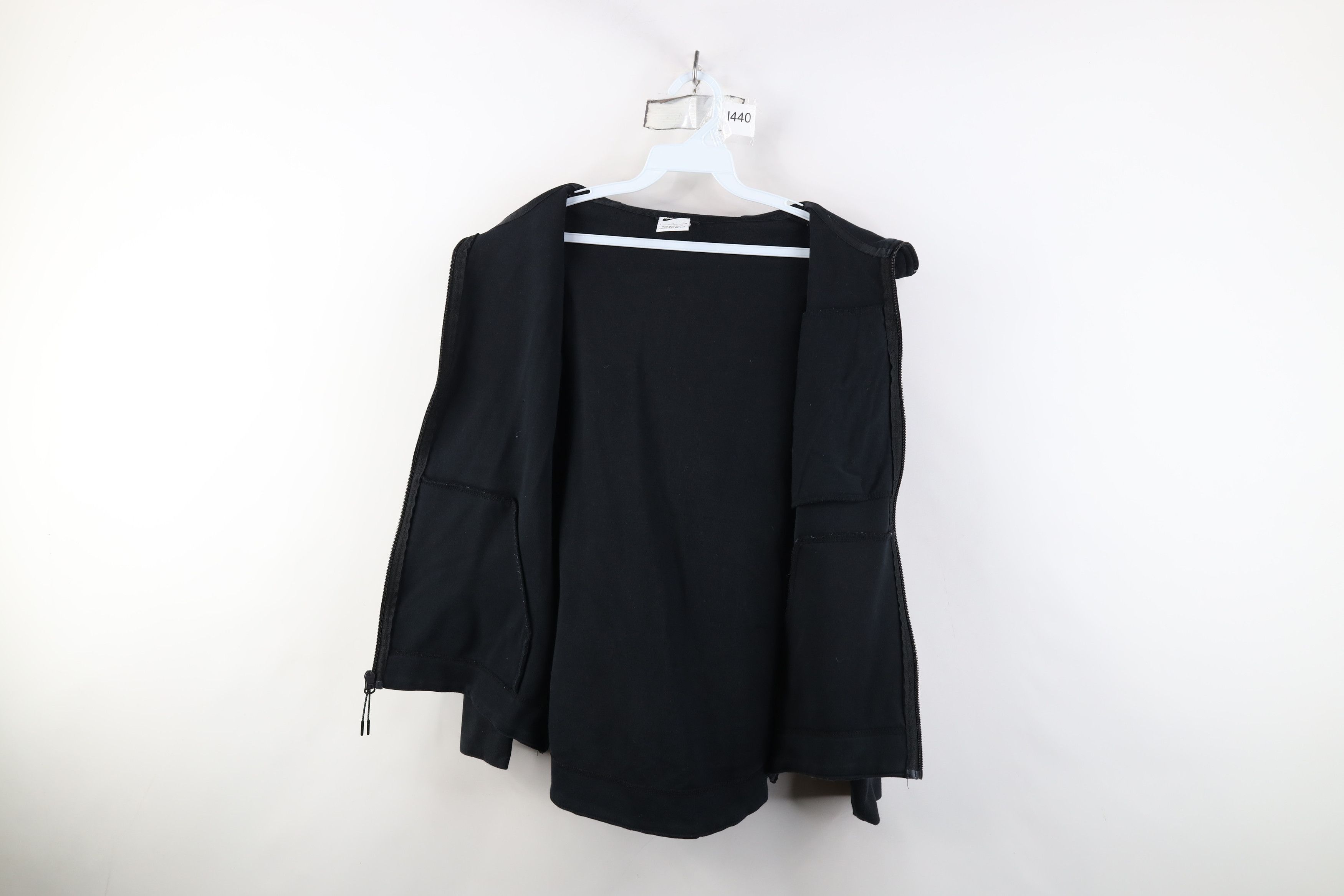 Nike Nike Tech Fleece Oversized Full Zip Hoodie Sweatshirt Black Size S / US 4 / IT 40 - 10 Thumbnail