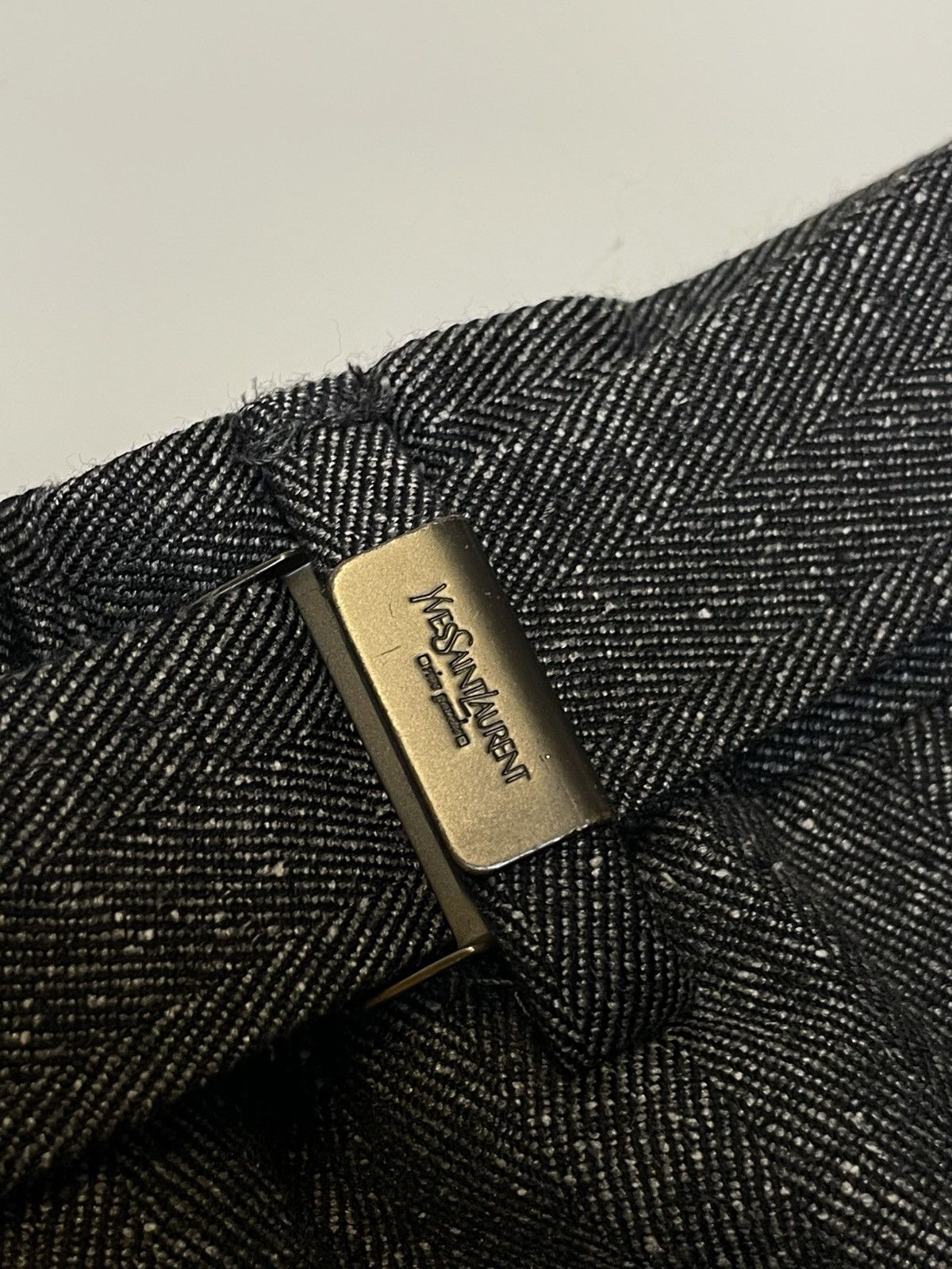 Yves Saint Laurent YSL Rive Gauche by Tom Ford Belted Wide Leg Pants Size US 30 / EU 46 - 5 Thumbnail