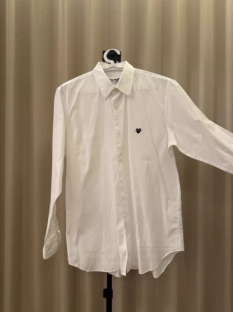 Comme des Garcons Comme Des Garcons White Shirt Size M / US 6-8 / IT 42-44 - 2 Thumbnail