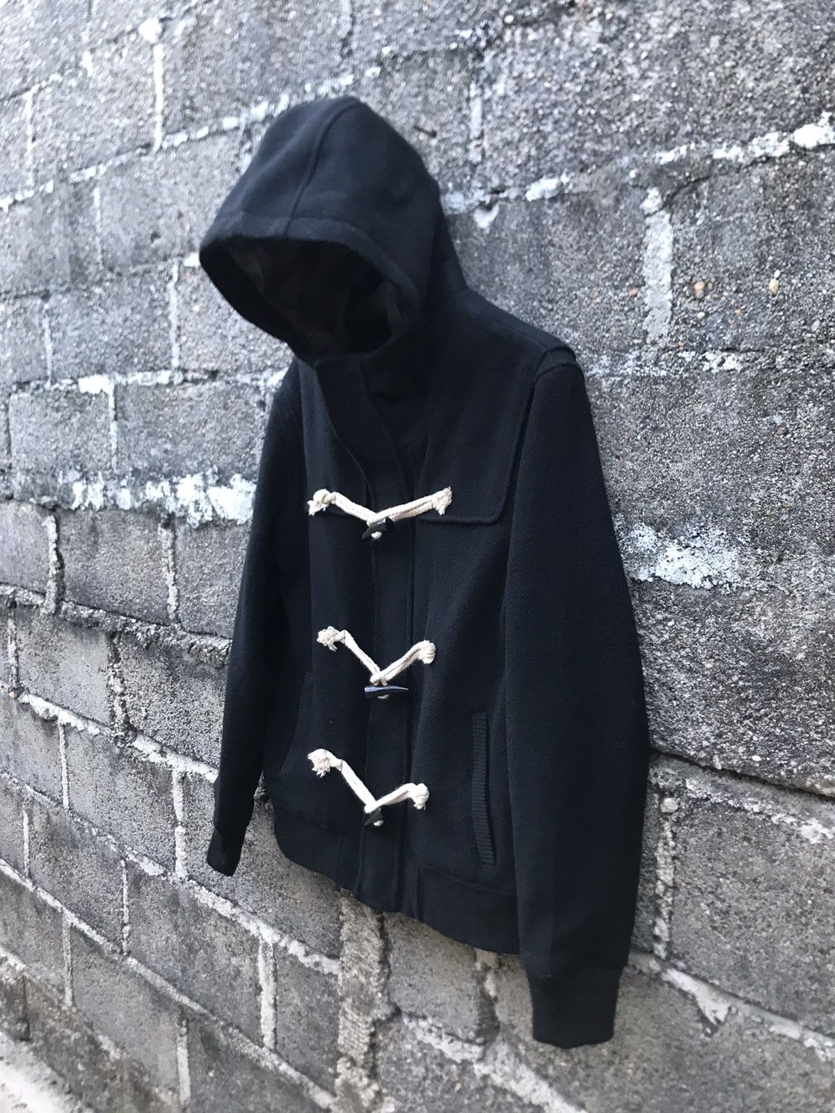 Japanese Brand 🔥V1BGYOR Hooded Wool Duffle Bomber Jacket Size US S / EU 44-46 / 1 - 3 Thumbnail