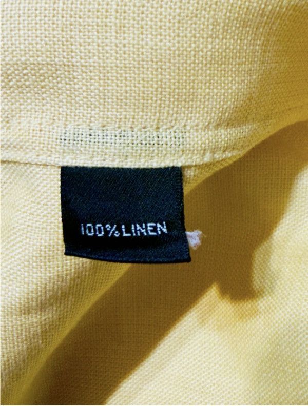 Ellen Tracy Linda Allard Ellen Tracy Yellow Linen Jacket Sz 4P Tailored Size S / US 4 / IT 40 - 3 Thumbnail