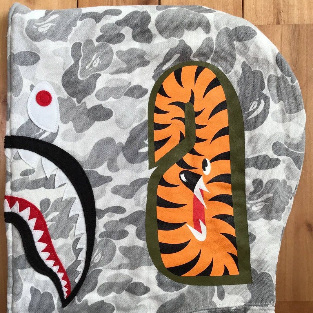 Bape × Nigo 🔥2008 Harajuku store camo🔥 BAPE shark full zip hoodie NIGO Size US L / EU 52-54 / 3 - 5 Thumbnail