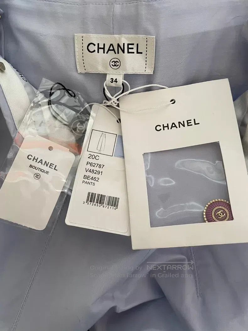 Chanel Chanel Double-row button wide-leg pants Size 42" / US 20 - 5 Thumbnail