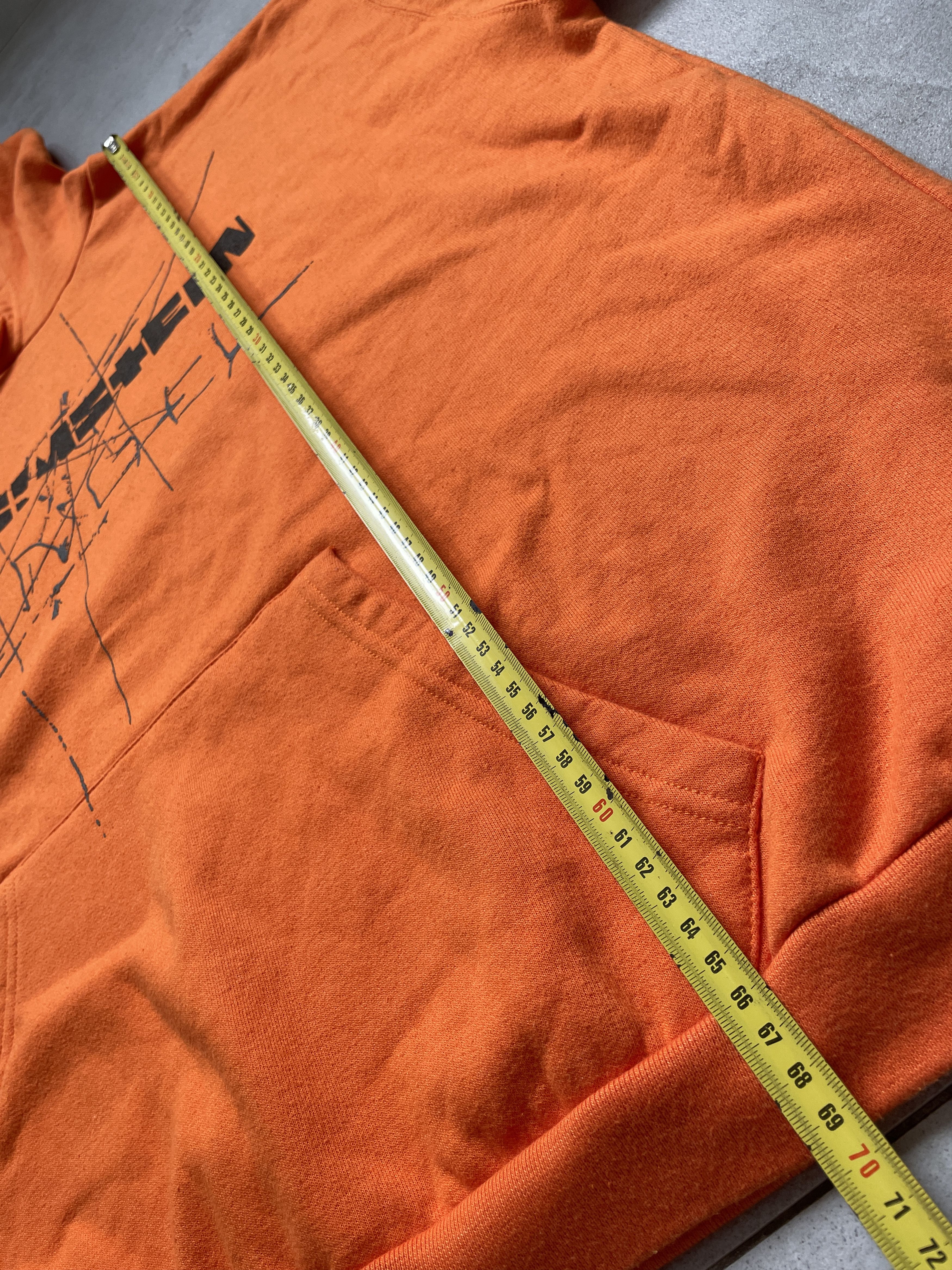 Band Tees RAMMSTEIN ENGEL SEHNSUCHT BOXY VETEMENTS TYPE ORANGE HOODIE Size US XXL / EU 58 / 5 - 9 Thumbnail