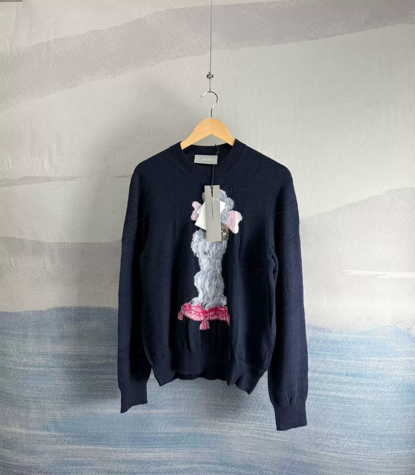 Dior Dior Cartoon Bear Cashmere Sweater M Size Size US M / EU 48-50 / 2 - 1 Thumbnail