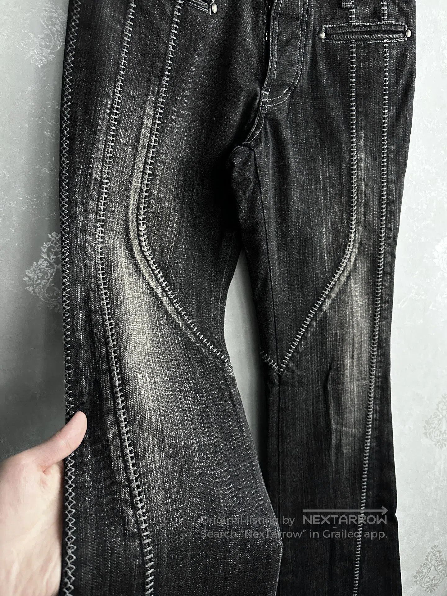 5351 POUR LES HOMMES 5351pour homme Stereoscopic stitching pants| Size US 32 / EU 48 - 1 Thumbnail