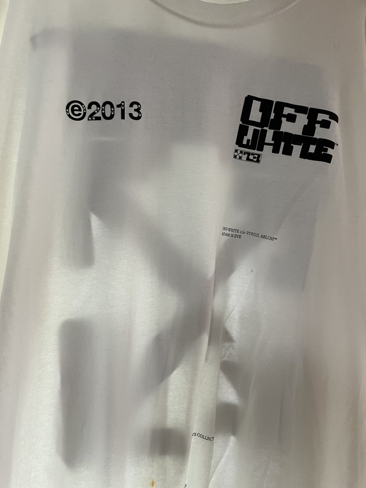 Off-White Off White Adam is Eve Size US L / EU 52-54 / 3 - 2 Thumbnail