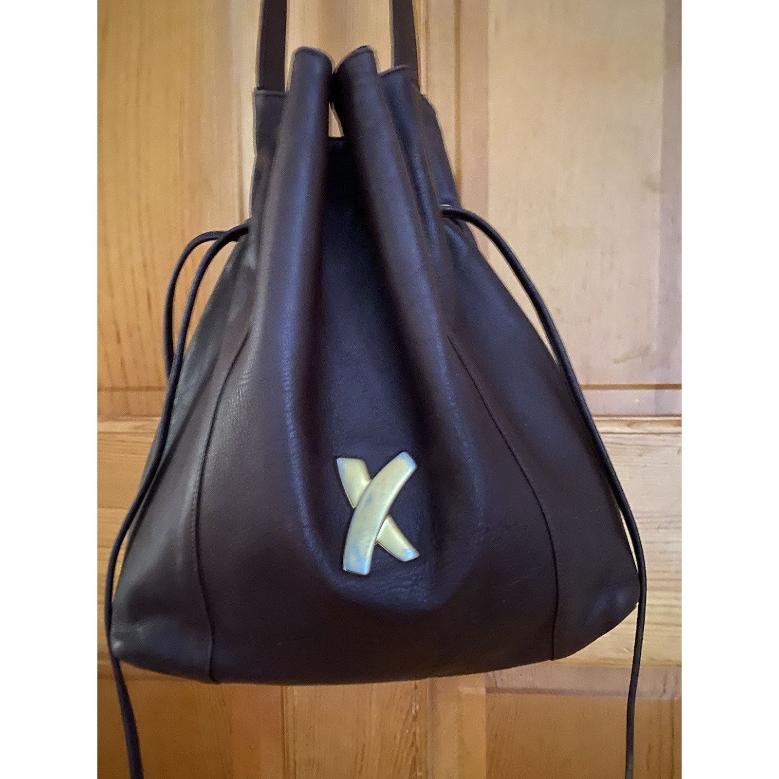 Paloma Picasso Vintage Paloma Picasso Bucket Brown Shoulder Bag Size ONE SIZE - 1 Thumbnail