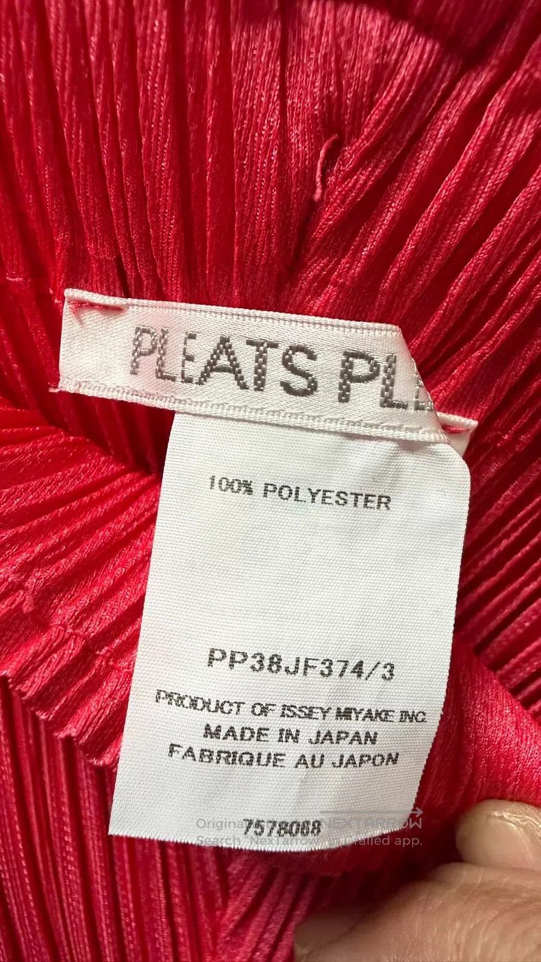 Issey Miyake Issey Miyake size:3 Irregular Pants Red Size 31" - 7 Thumbnail