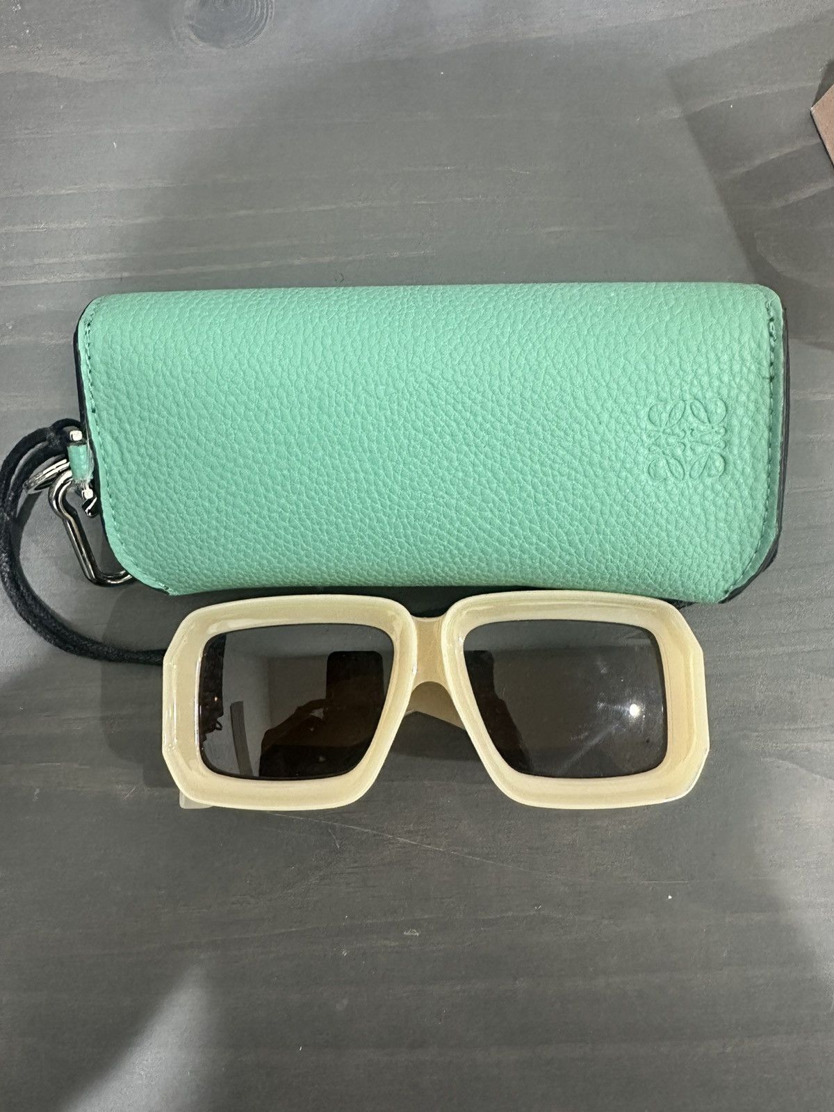 Loewe LOEWE Acetate Paulas Ibiza Dive In Sunglasses LW40064U Beige Size ONE SIZE - 8 Thumbnail