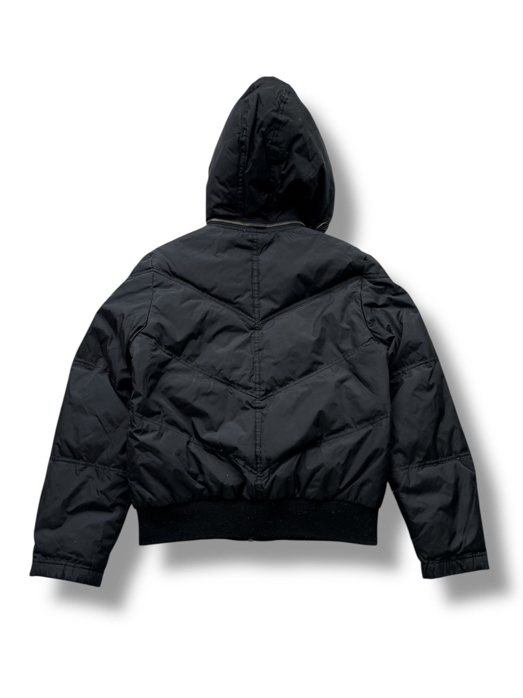 Vintage Y2K Cropped Down Jacket (V50) Size M / US 6-8 / IT 42-44 - 6 Thumbnail