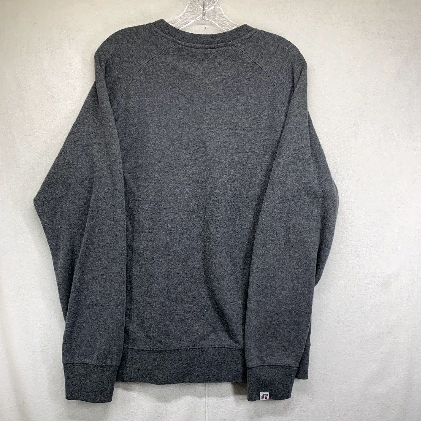 Russell Athletic VINTAGE Russell Athletic Sweatshirt Mens Regular Fit Crewneck Pullover Fleece Gray 90s USA Logo Size US M / EU 48-50 / 2 - 2 Thumbnail