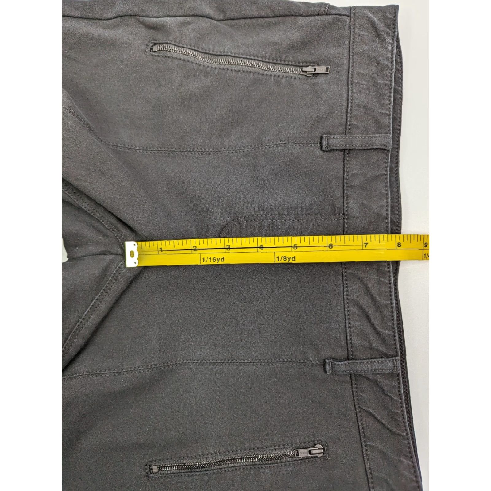 Theory Theory Black Pants Slim Fit Stretch Zip Pockets Womens Size 8 Cotton Blend Skinny Dress Pants Ankle Zip Regular Dept Women 8 Pants Size 30" / US 8 / IT 44 - 7 Thumbnail