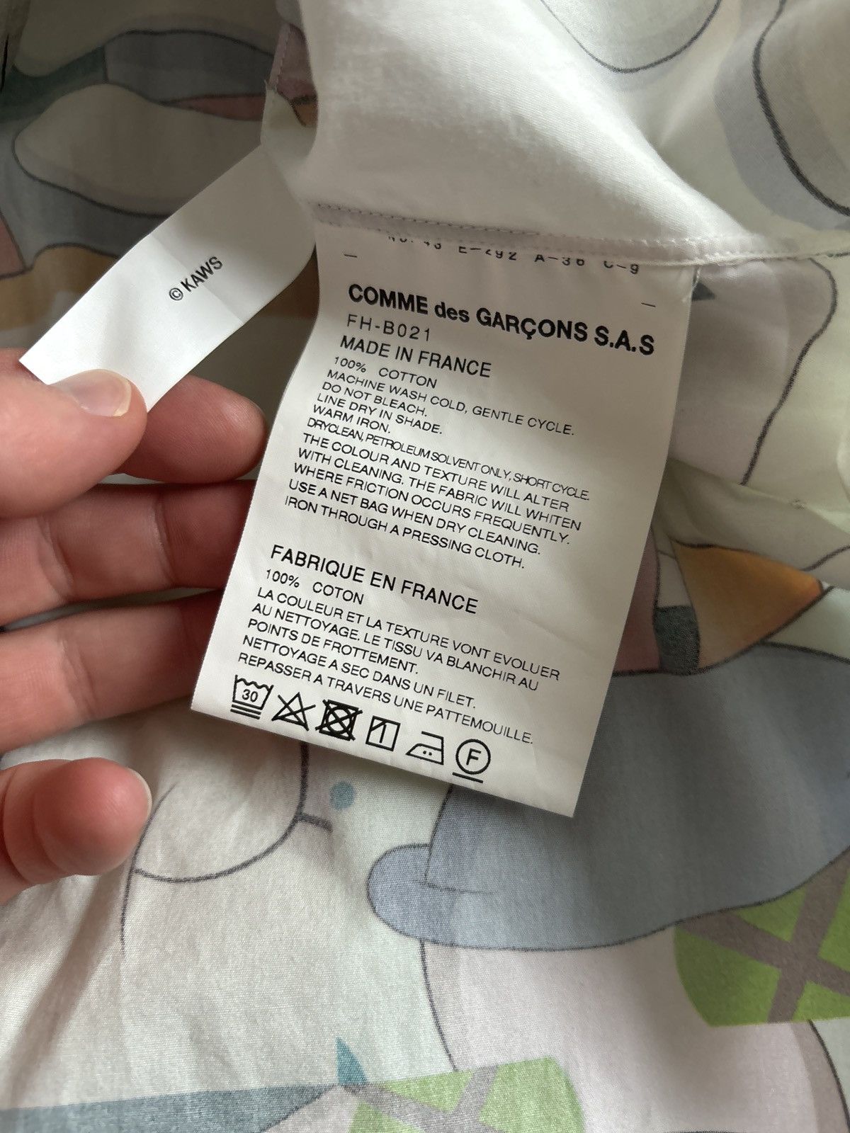 Comme des Garcons × Kaws Comme Des Garçons x Kaws Size US L / EU 52-54 / 3 - 6 Thumbnail