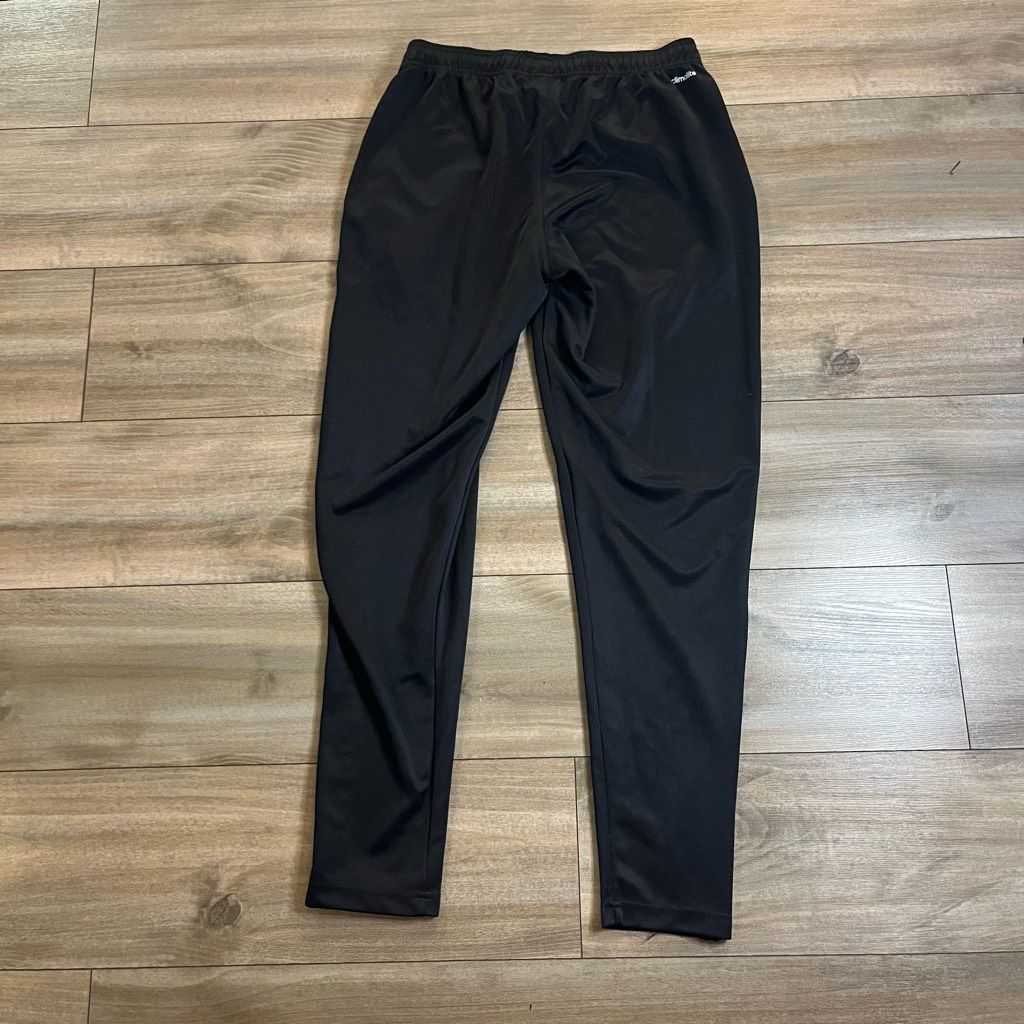 Adidas Adidas Black Athletic Workout Pants Men Medium Size US 32 / EU 48 - 4 Thumbnail