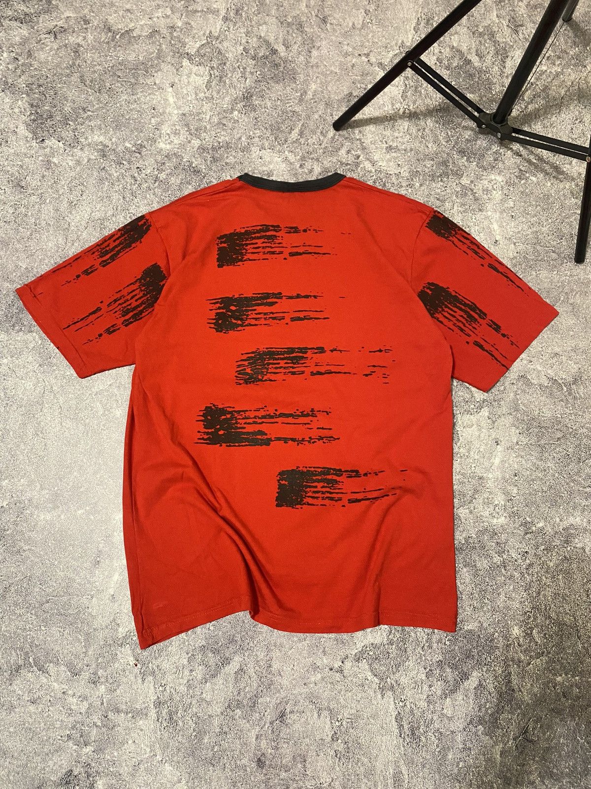 Diesel × Vintage 00s Vintage Diesel Archive Faded Y2k Logo Graphic T-shirt Size US L / EU 52-54 / 3 - 2 Thumbnail