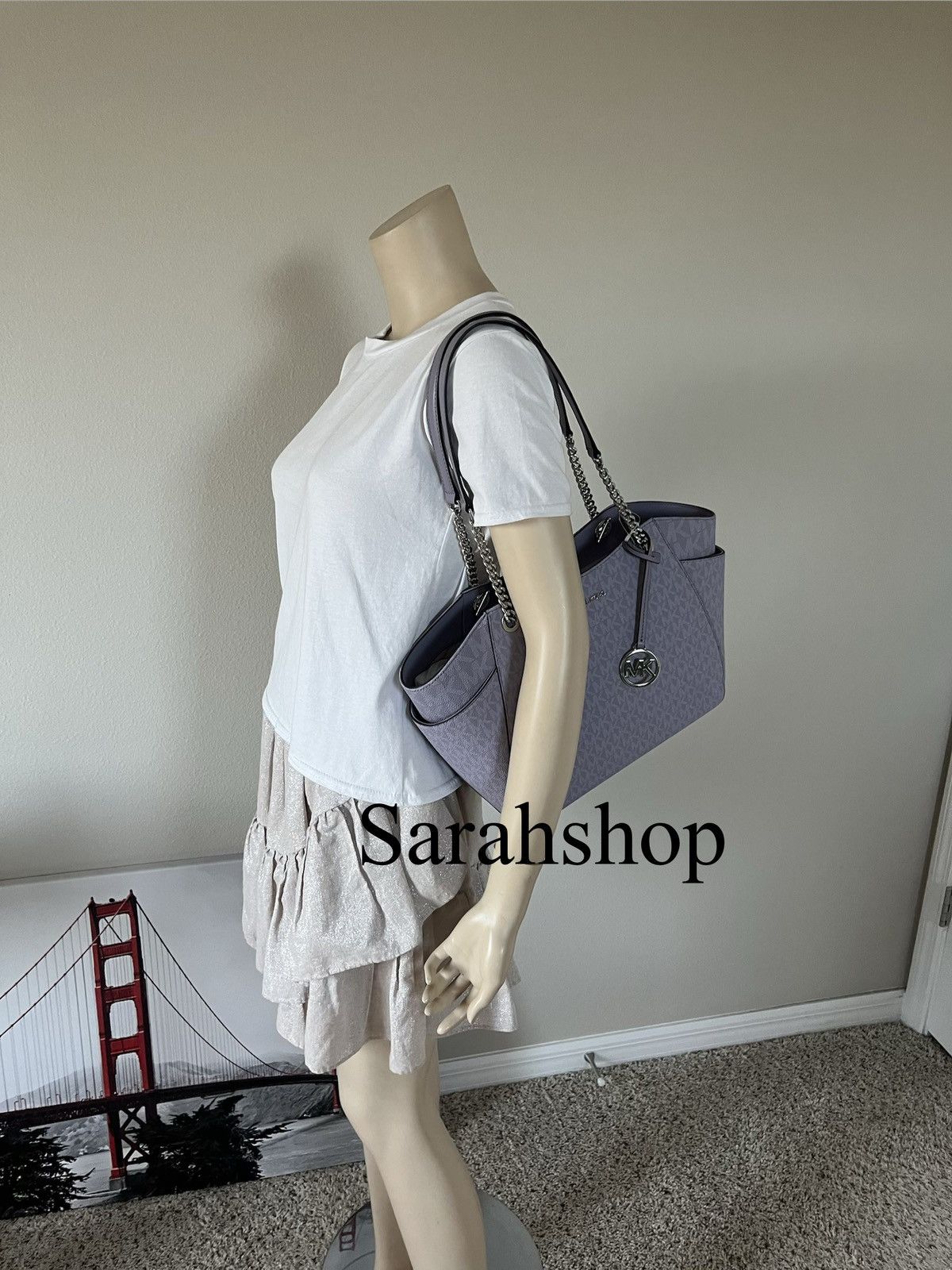 Michael Kors Michael Kors Jet Set Travel Large Chain Shoulder Tote Size ONE SIZE - 6 Thumbnail