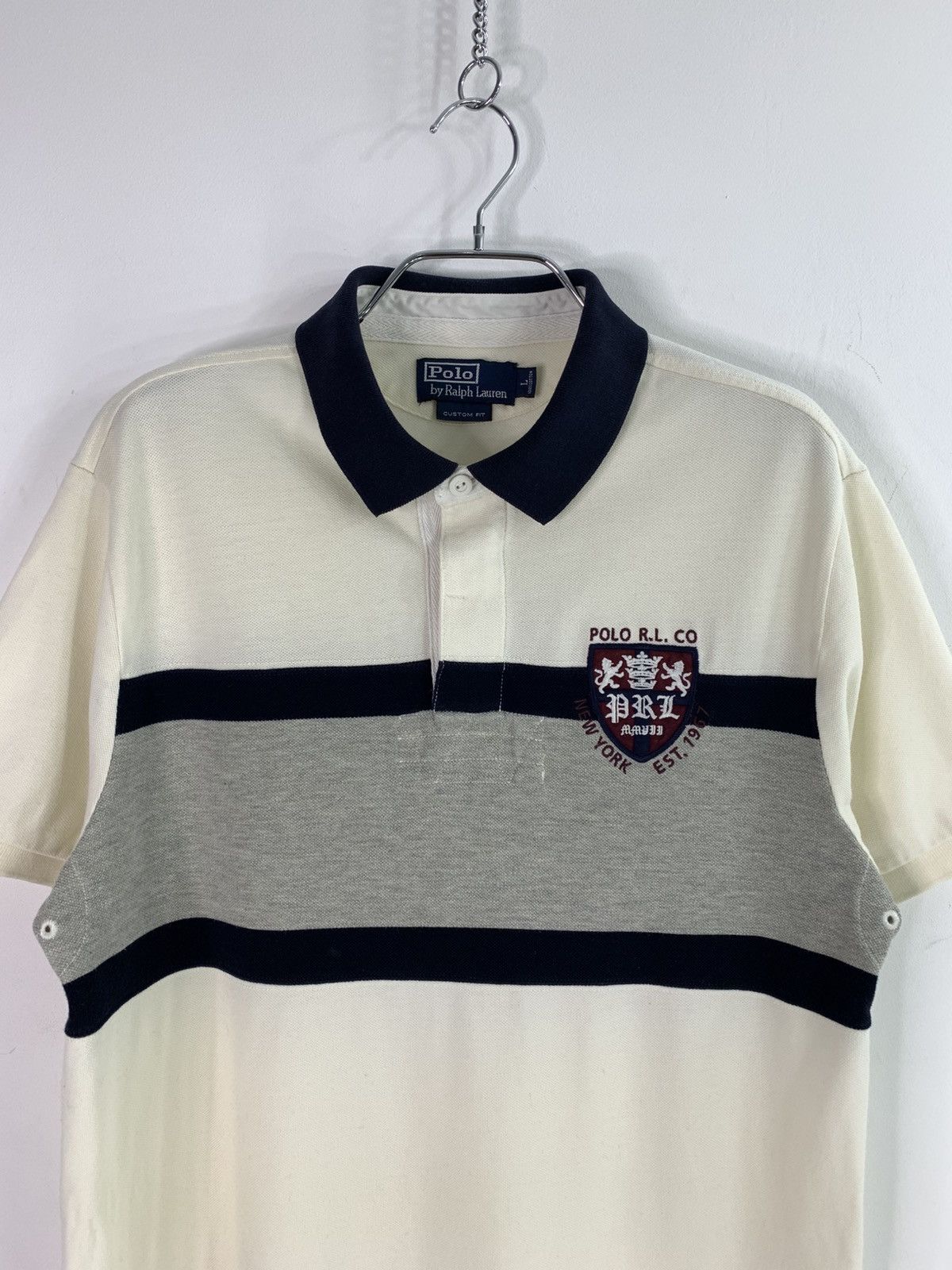 Polo Ralph Lauren × RRL Ralph Lauren × Vintage Polo Ralph Lauren New York Polo T-Shirt L Size Size US L / EU 52-54 / 3 - 3 Thumbnail