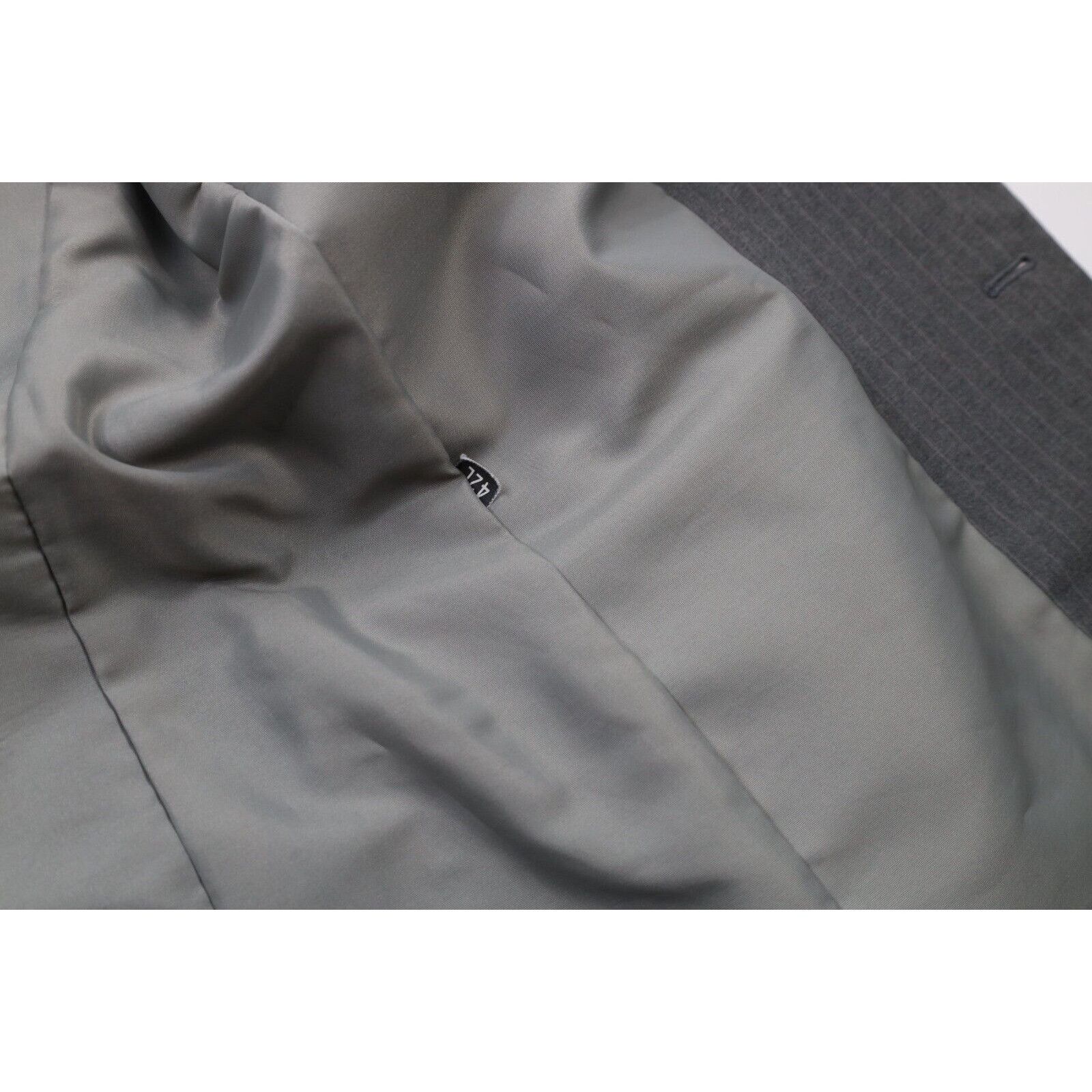 Vintage Vintage 70s Streetwear 2 Piece Pinstriped Suit Wedding Size 42L - 6 Thumbnail
