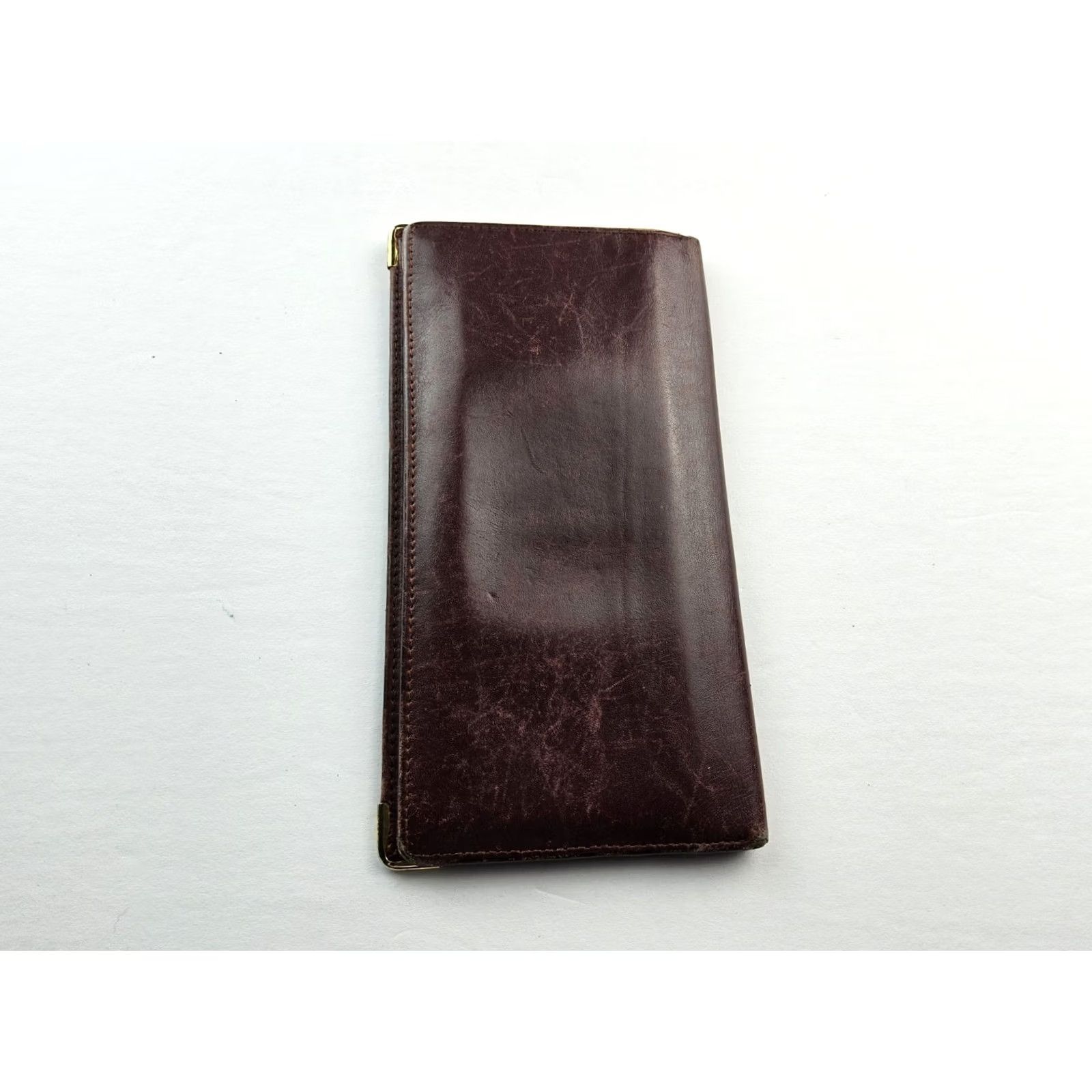 Cartier Cartier Wallet Burgundy Leather Folding Full Size Long Wallet Women Size ONE SIZE - 4 Thumbnail